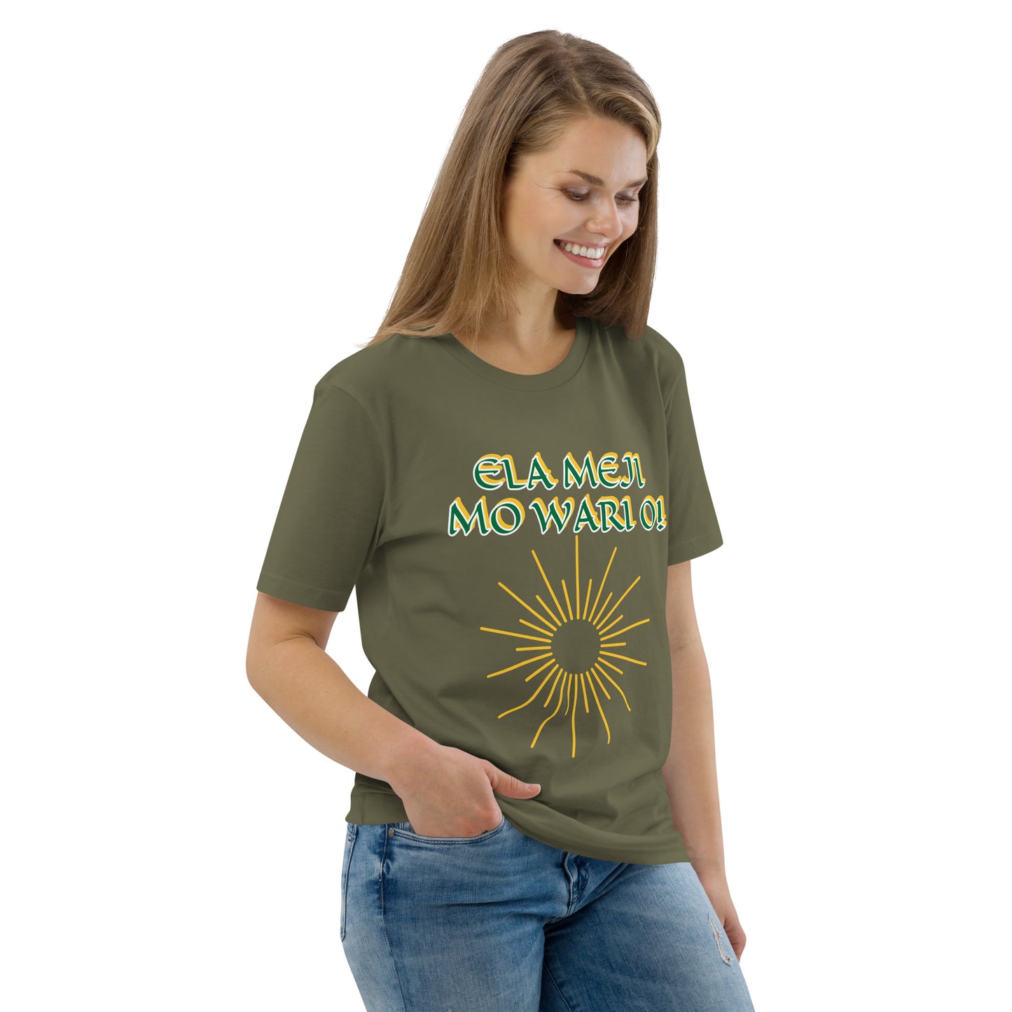 ELA Meji Lucumi Unisex organic cotton t-shirt