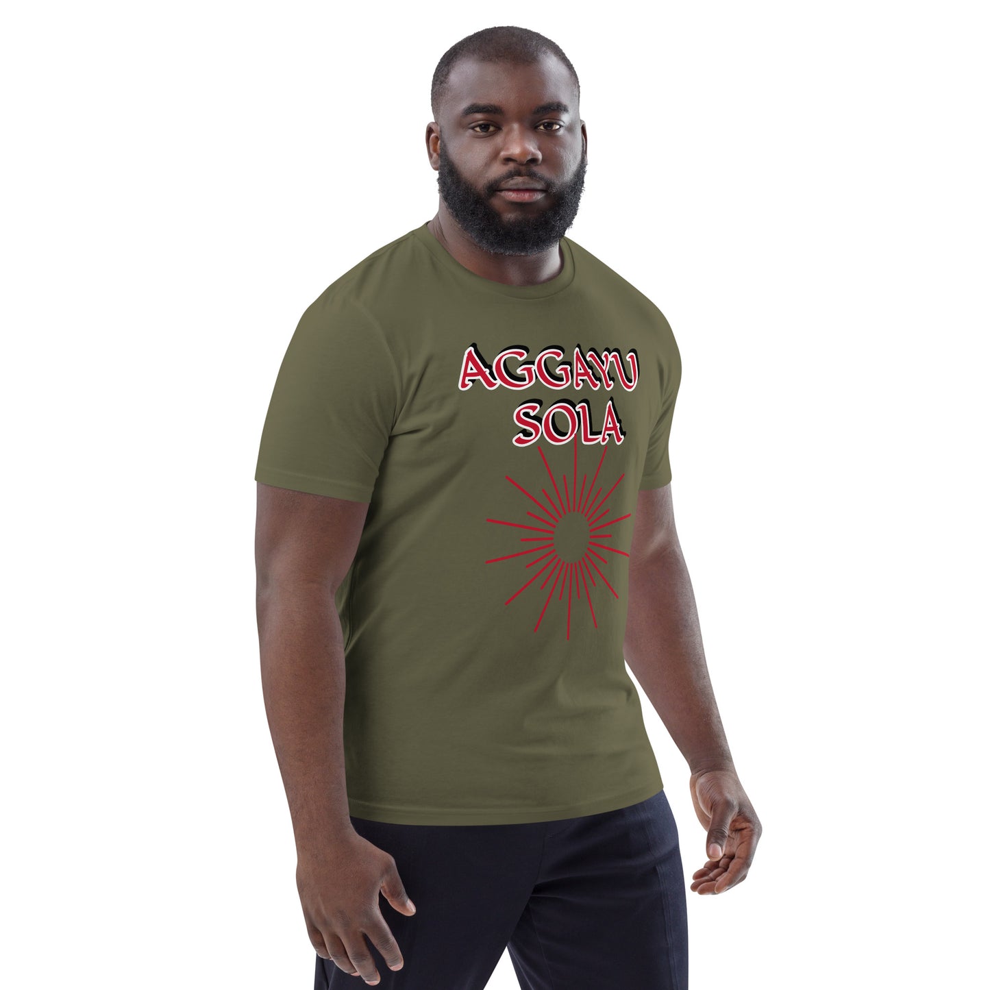 Aggayu Sola 1 Unisex organic cotton t-shirt