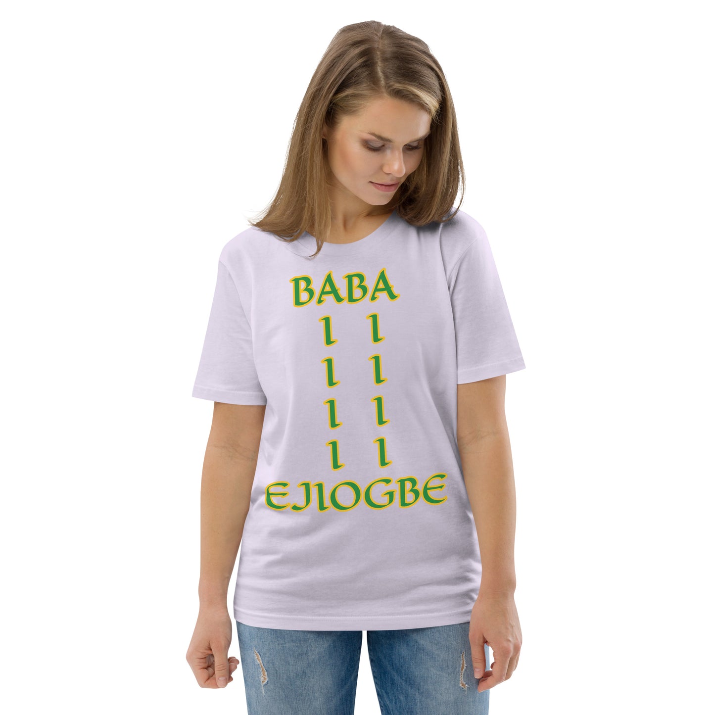 Baba EjiOgbe Lucumi Unisex organic cotton t-shirt