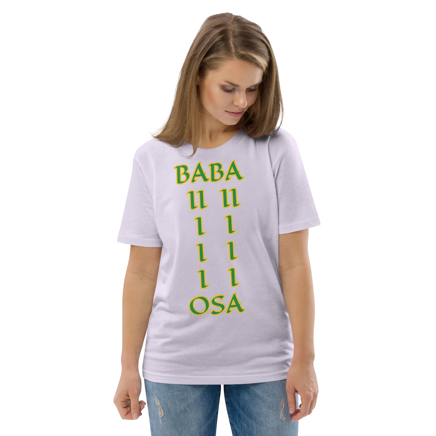 Baba Osa Lucumi Unisex organic cotton t-shirt