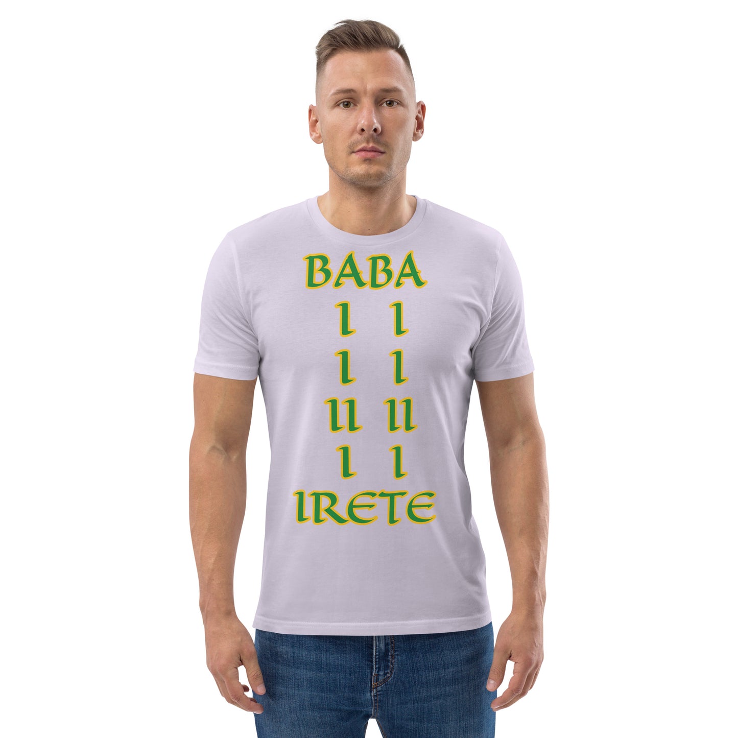 Baba Irete Lucumi Unisex organic cotton t-shirt