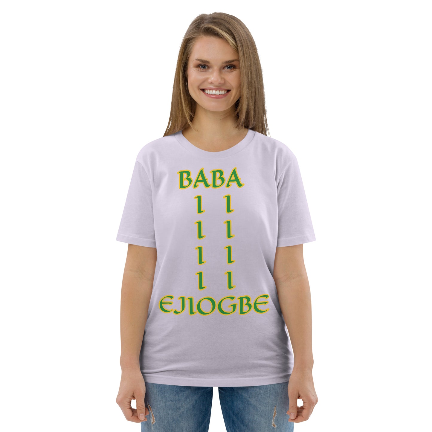 Baba EjiOgbe Lucumi Unisex organic cotton t-shirt