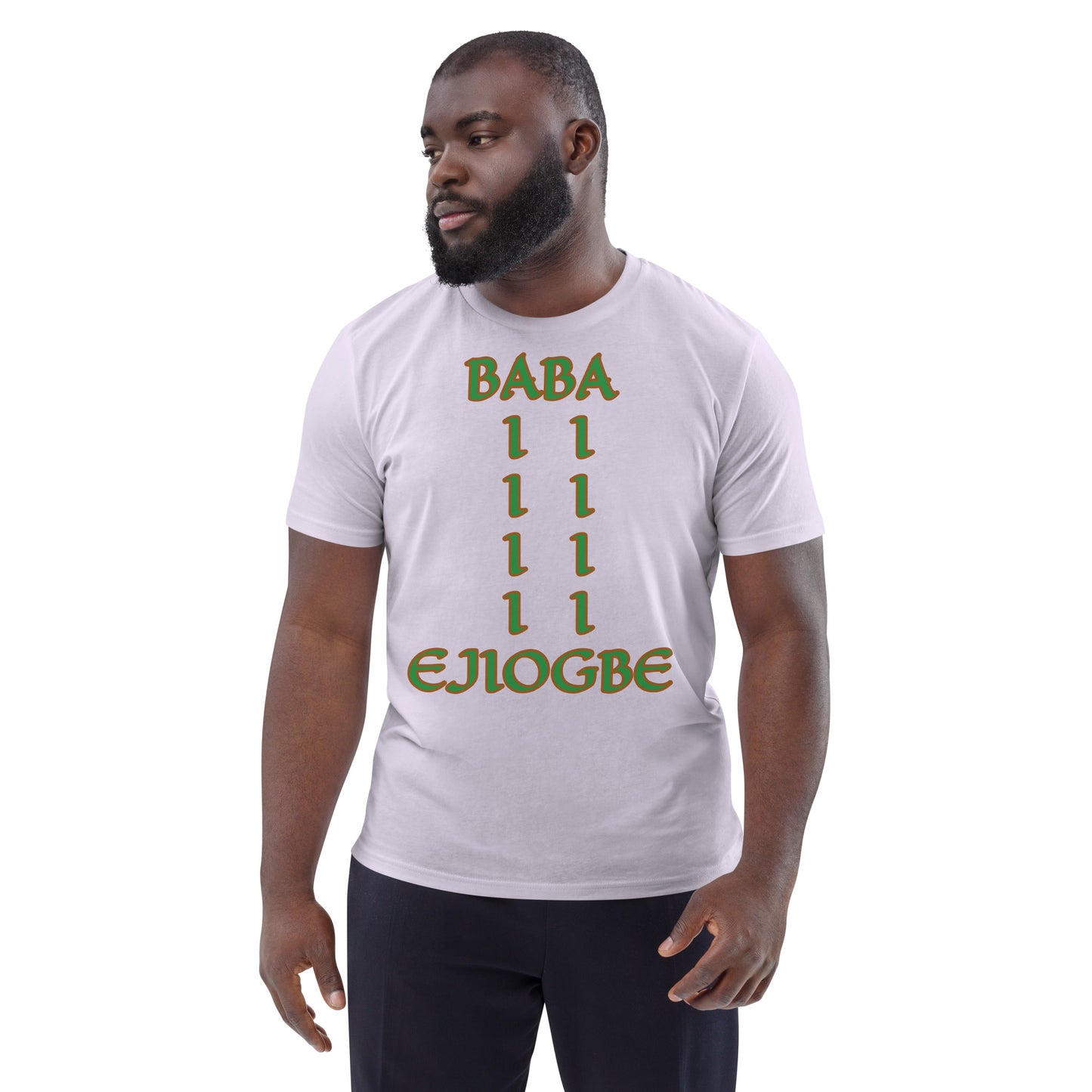 Baba EjiOgbe Isese Unisex organic cotton t-shirt