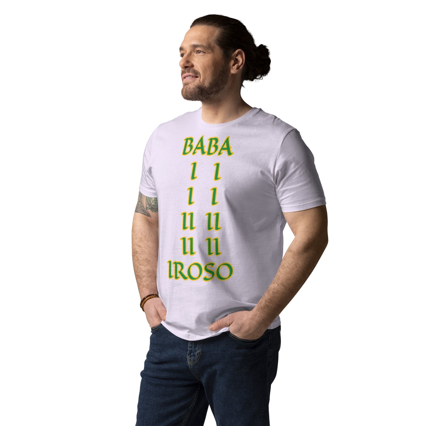 Baba Iroso Lucumi Unisex organic cotton t-shirt