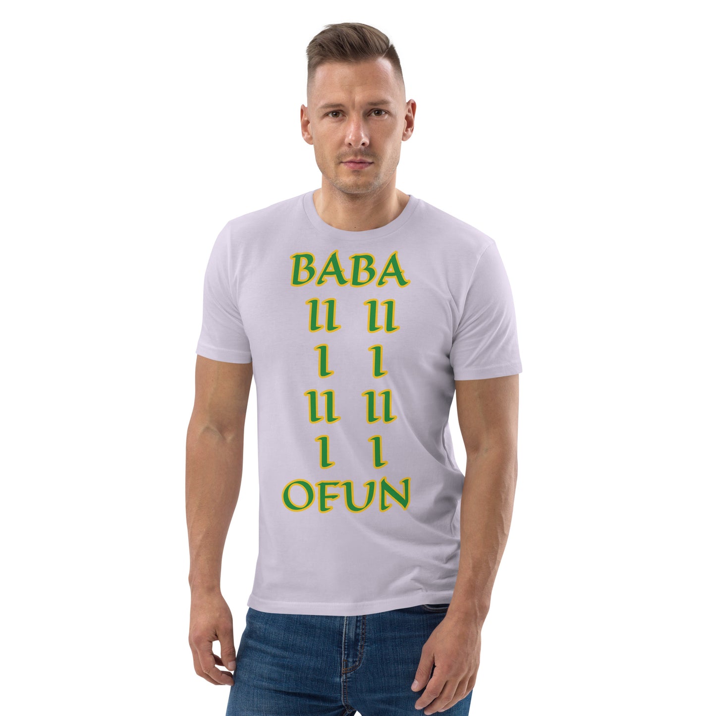 Baba Ofun Lucumi Unisex organic cotton t-shirt