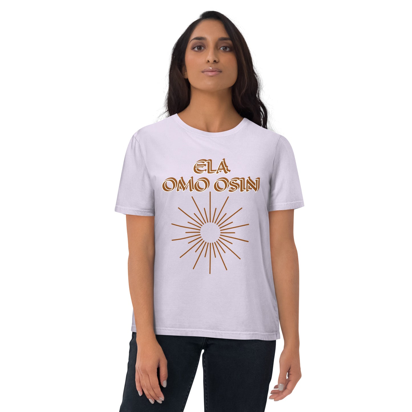 ELA Omo Osin Meji Gold Unisex organic cotton t-shirt