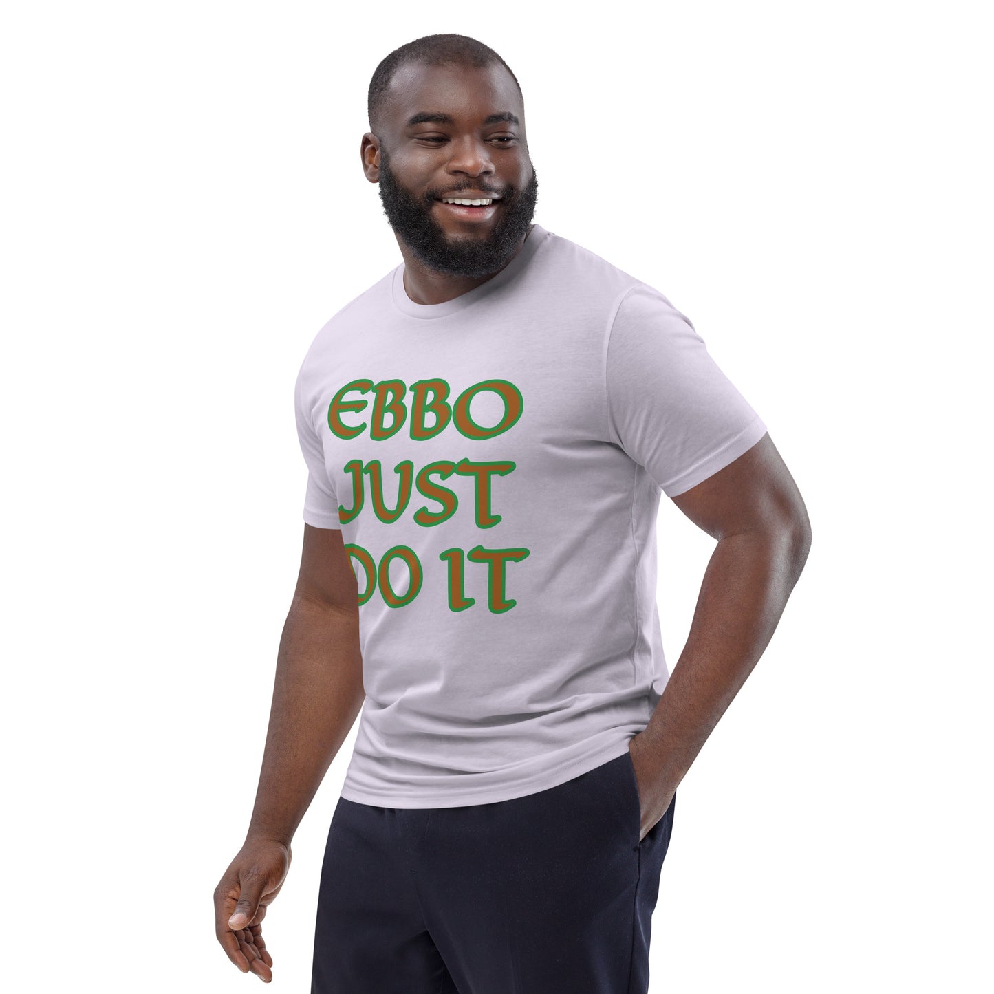 Ebbo Just Do It Isese reverse Unisex organic cotton t-shirt