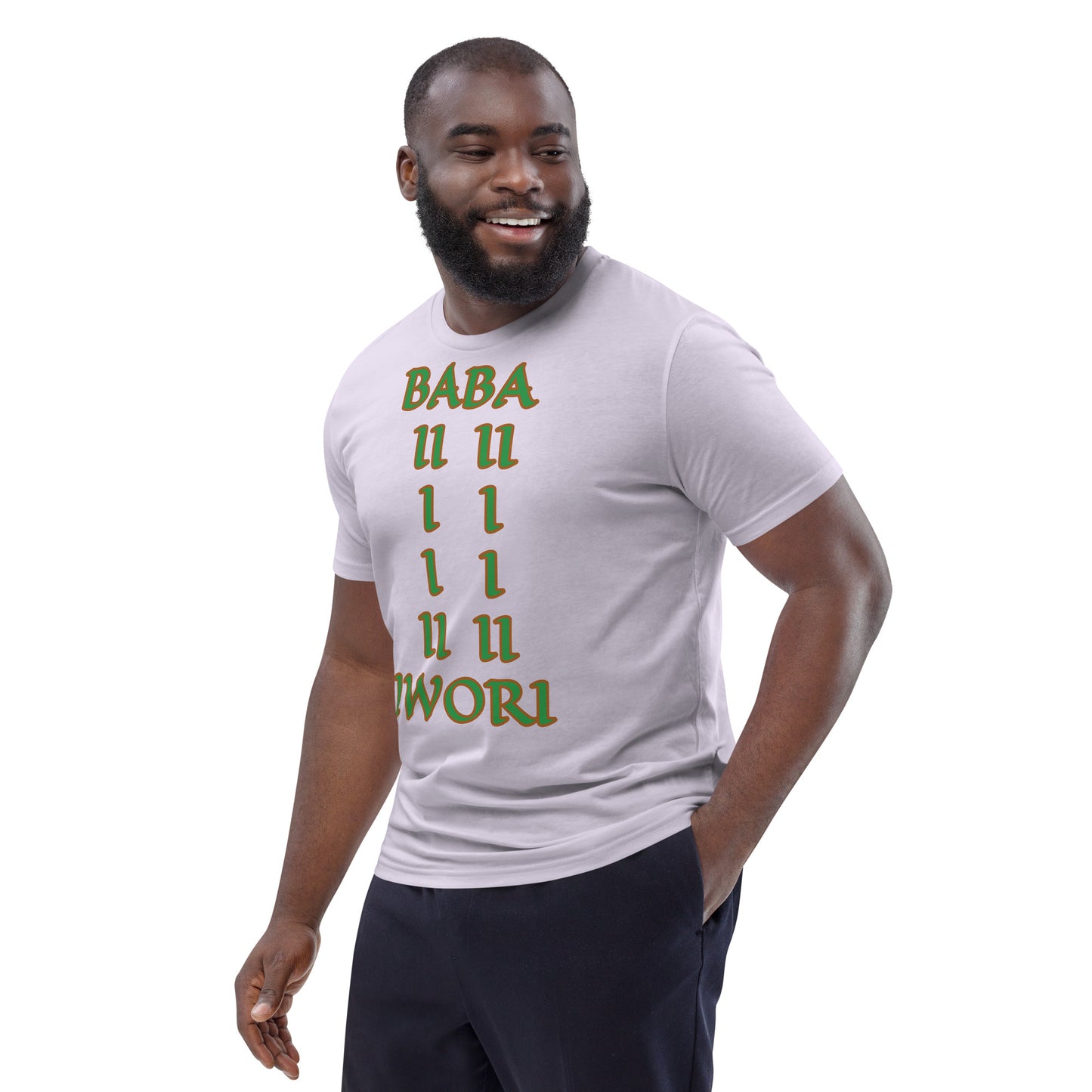 Baba Iwori Isese Unisex organic cotton t-shirt