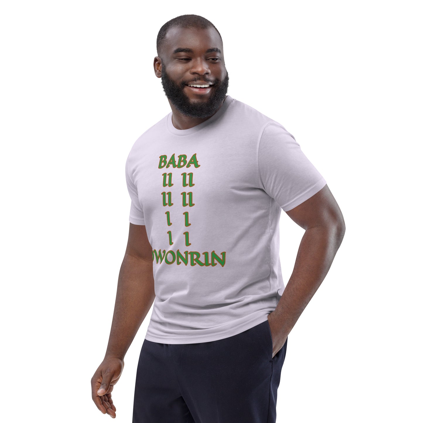 Baba Owonrin Isese Unisex organic cotton t-shirt