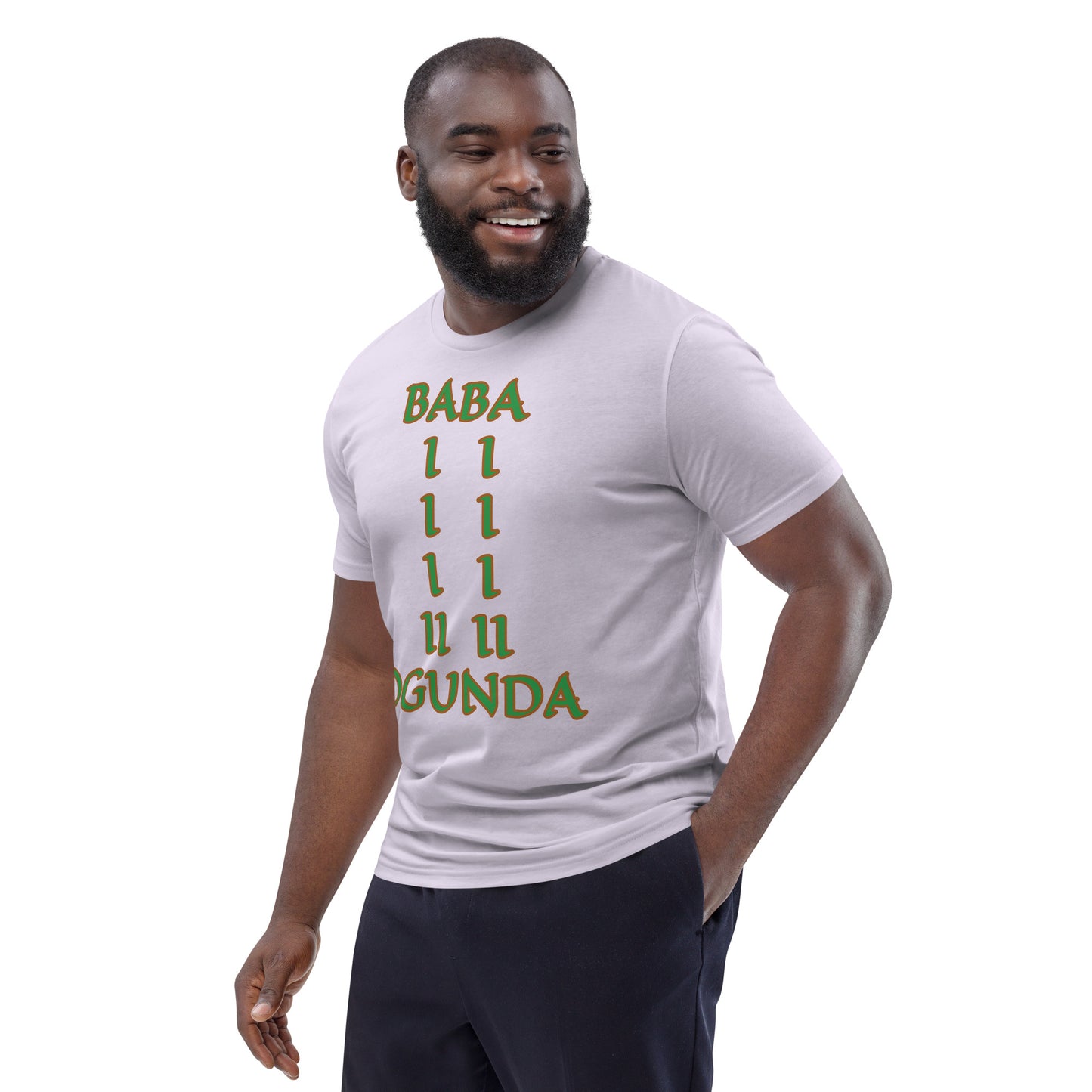 Baba Ogunda Isese Unisex organic cotton t-shirt