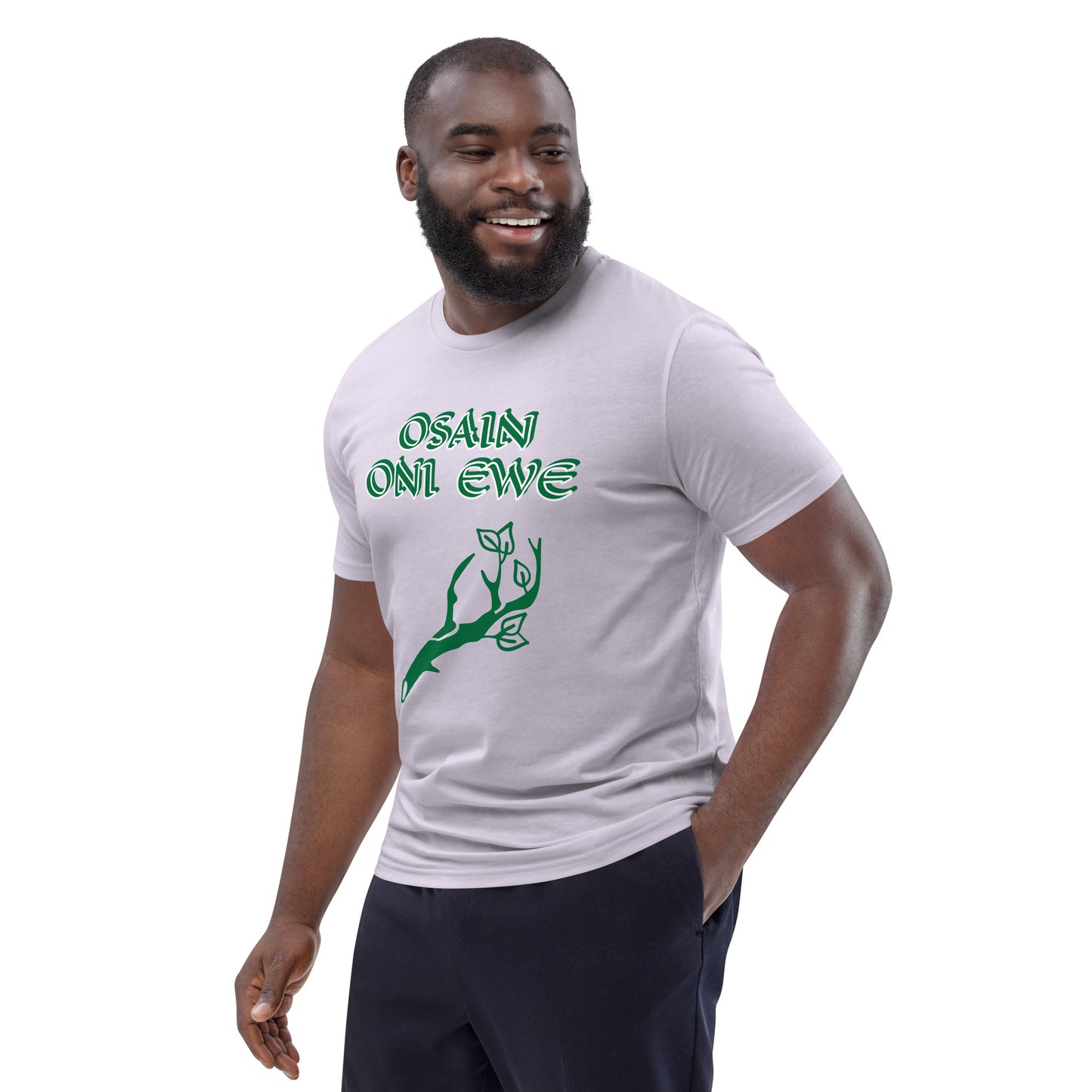 Osain Lucumi Green Unisex organic cotton t-shirt