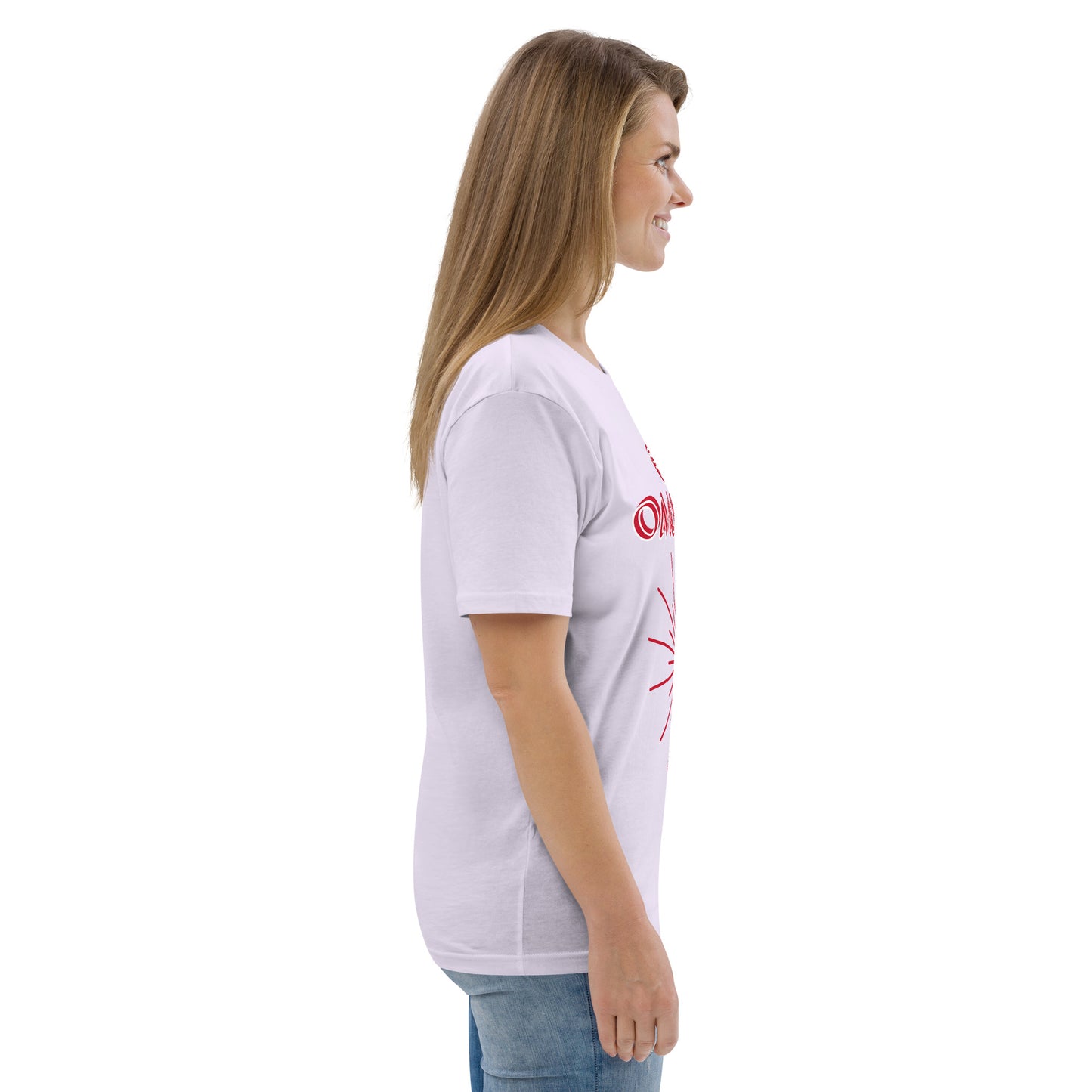 ELA Omo Osin Meji Red Unisex organic cotton t-shirt