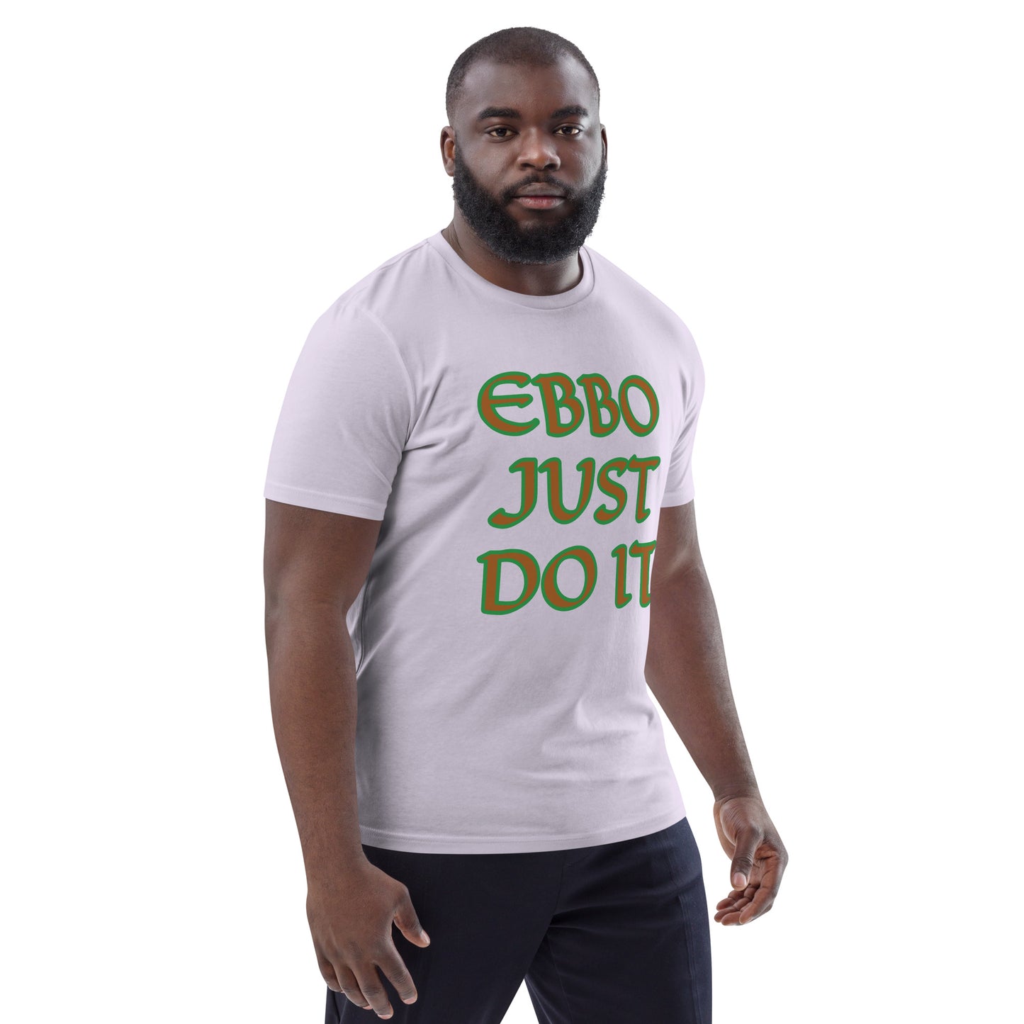 Ebbo Just Do It Isese reverse Unisex organic cotton t-shirt