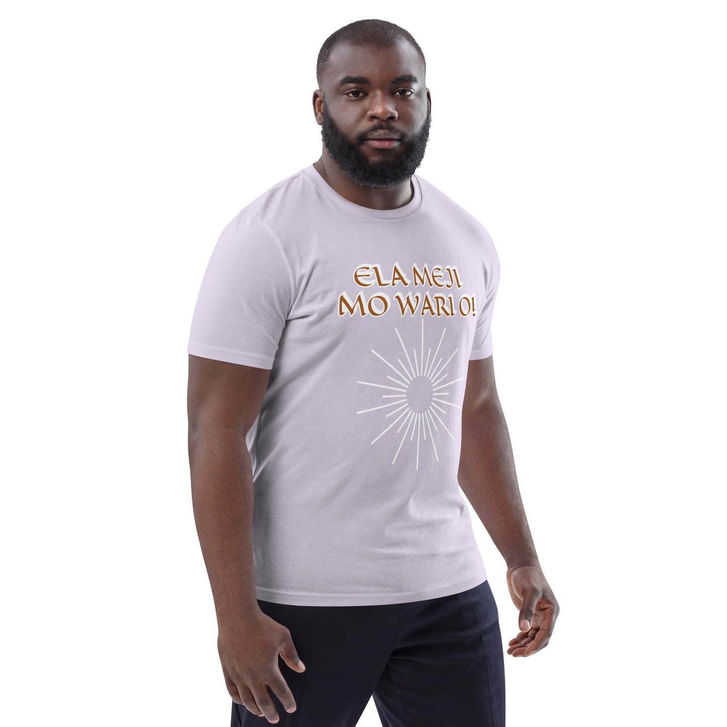 ELA Meji Reverse Unisex organic cotton t-shirt