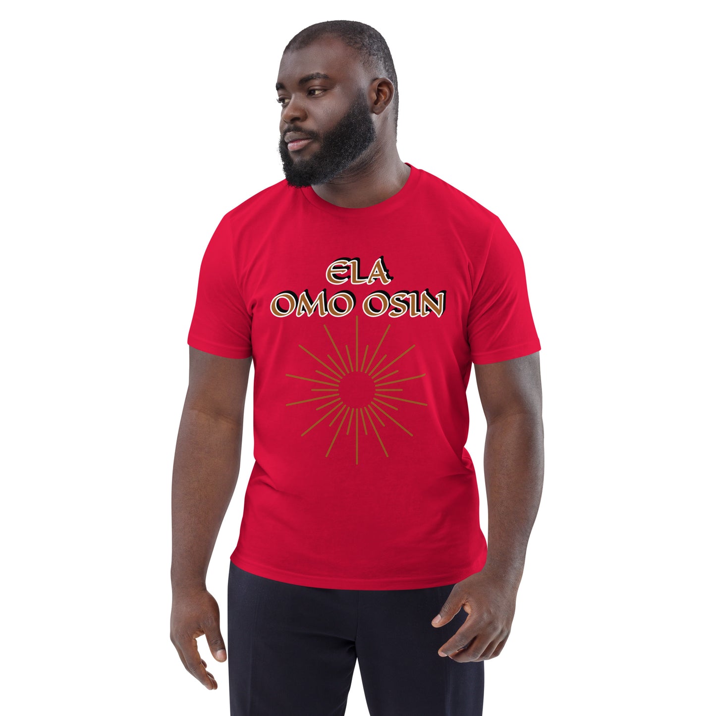 ELA Omo Osin 1 Unisex organic cotton t-shirt