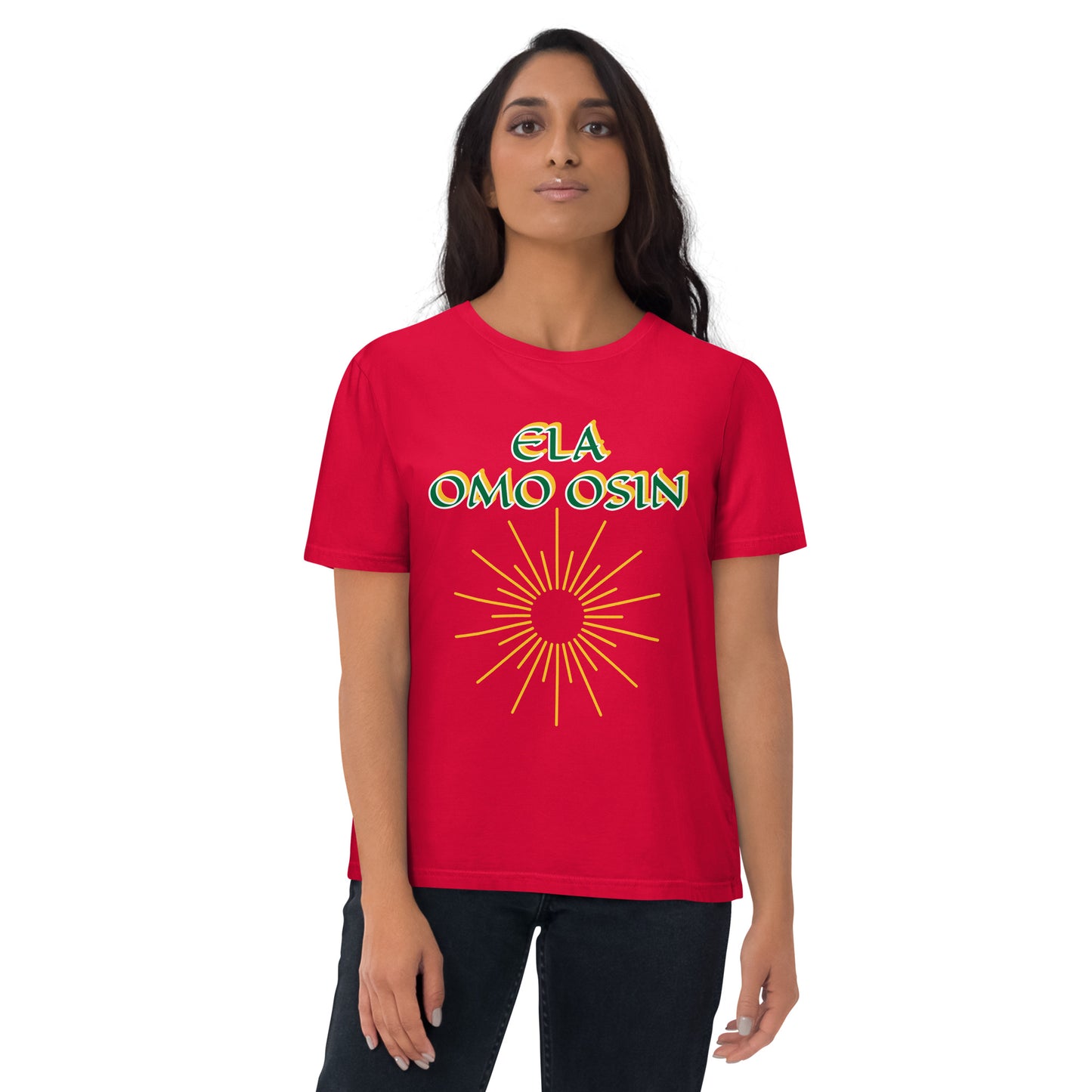 ELA Omo Osin Lucumi Unisex organic cotton t-shirt