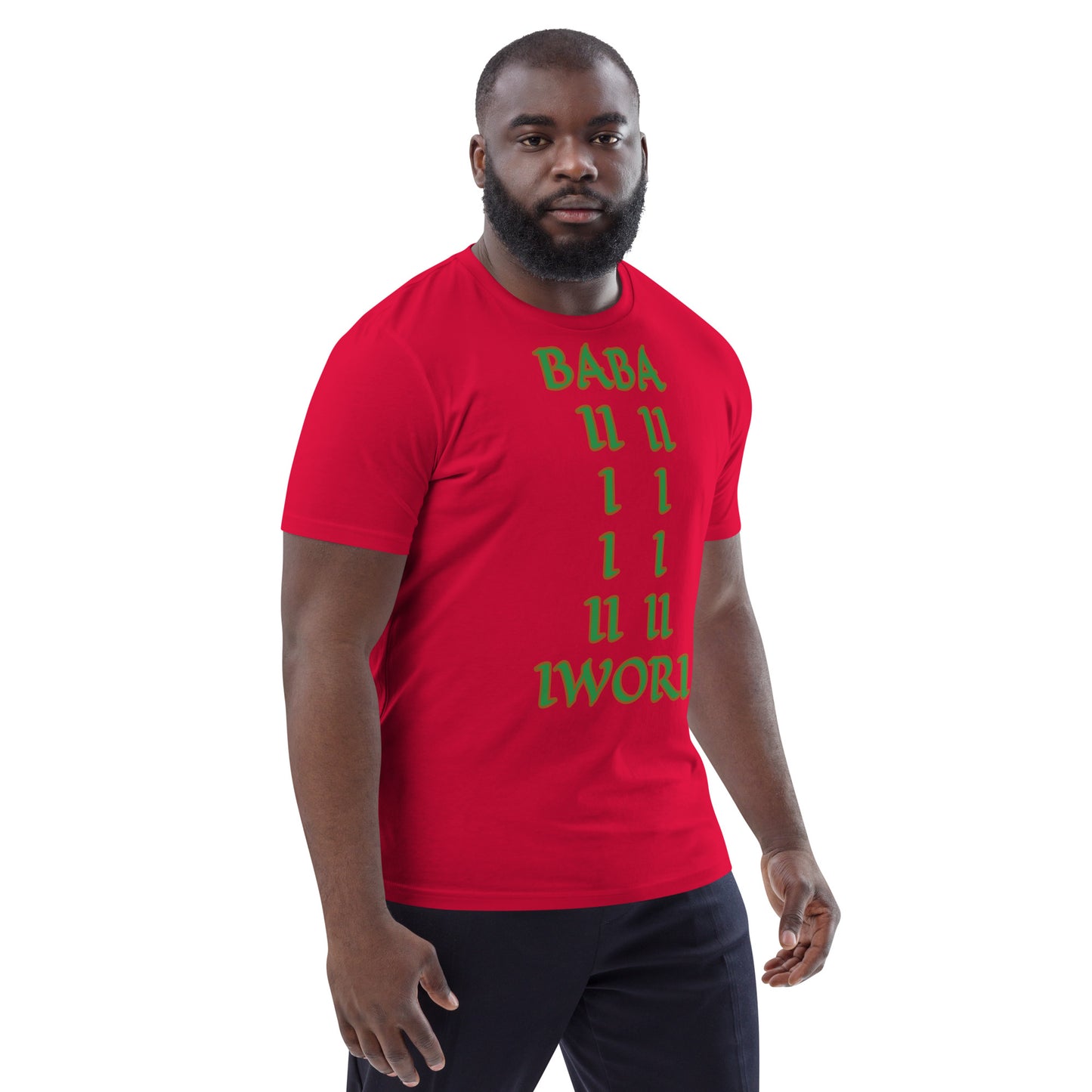 Baba Iwori Isese Unisex organic cotton t-shirt