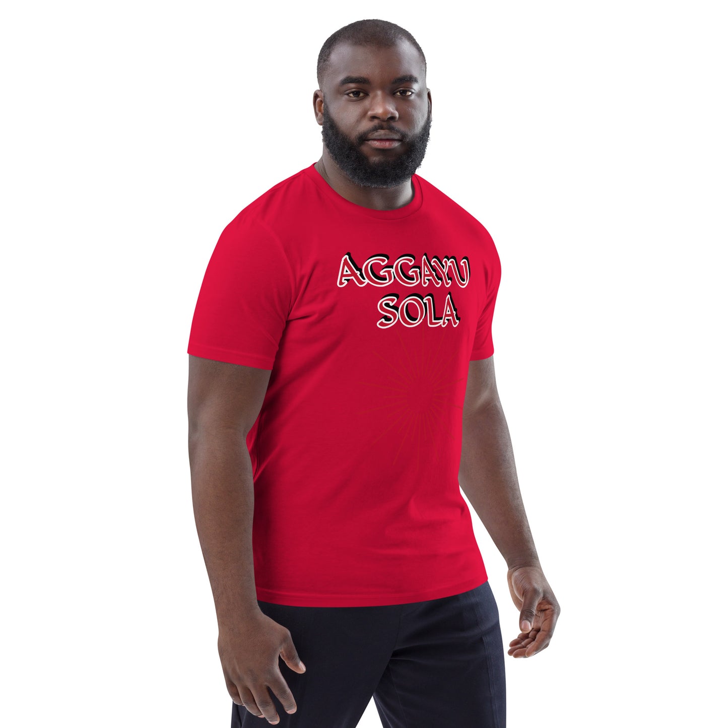 Aggayu Sola 1 Unisex organic cotton t-shirt