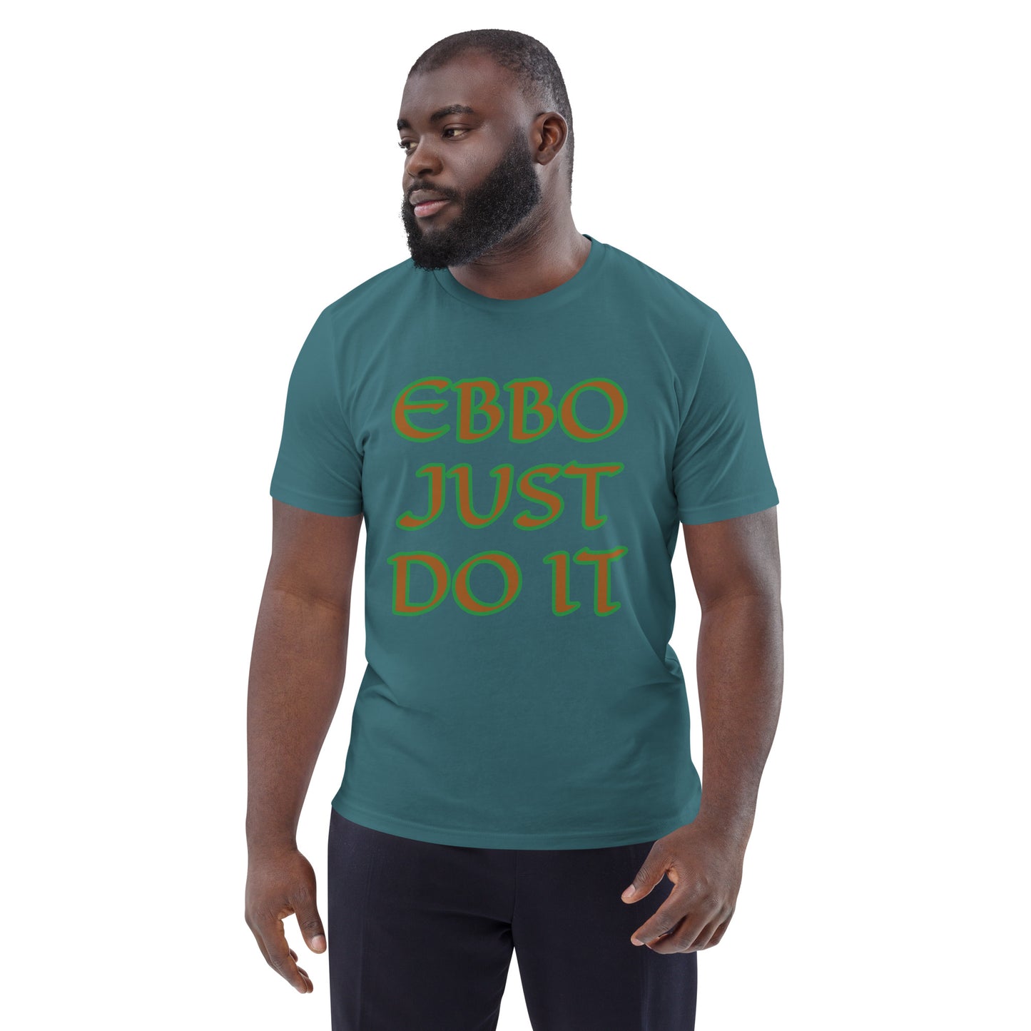 Ebbo Just Do It Isese reverse Unisex organic cotton t-shirt