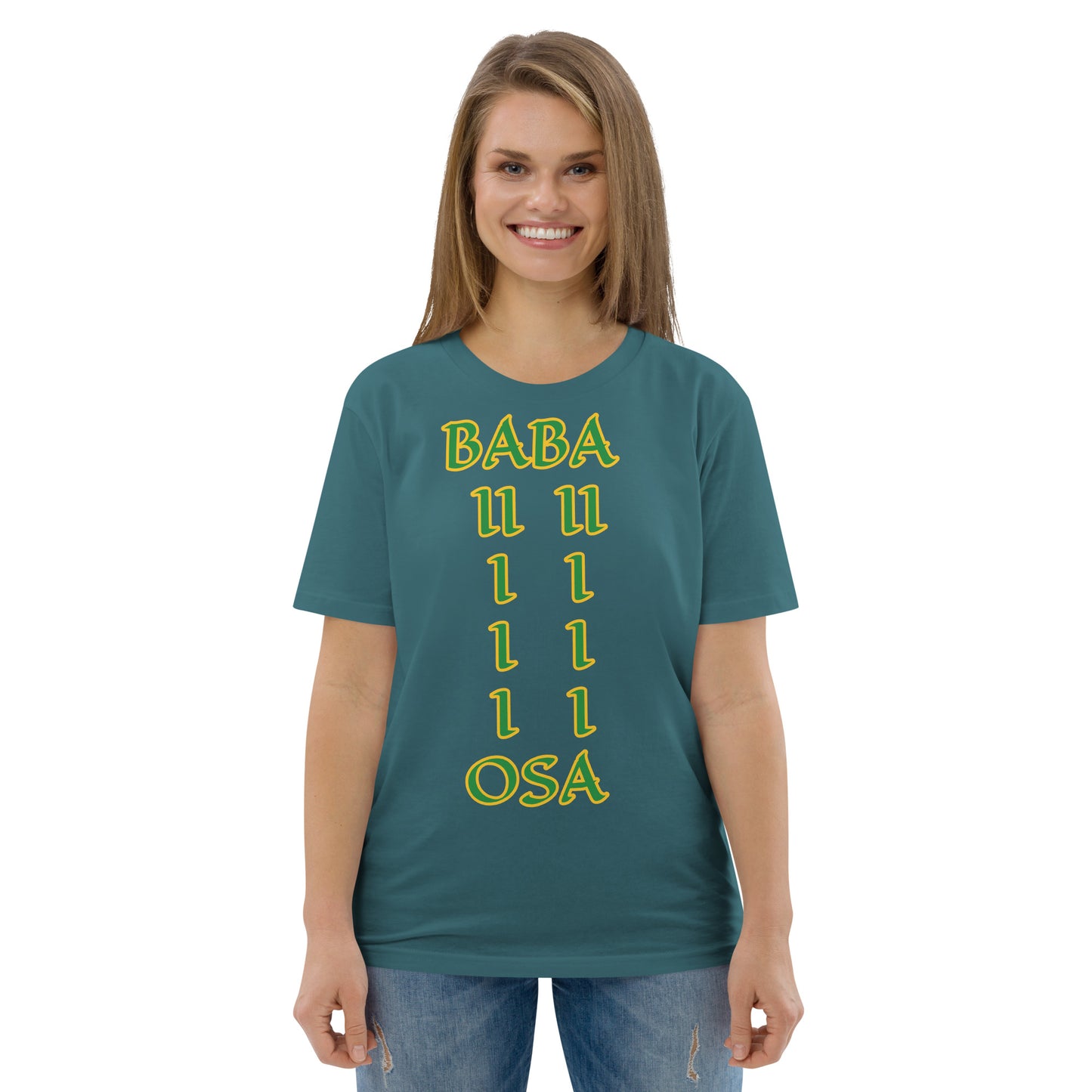 Baba Osa Lucumi Unisex organic cotton t-shirt