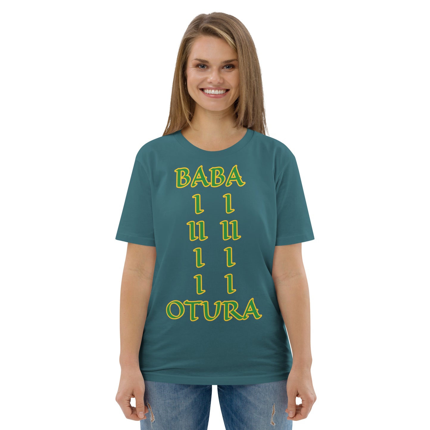 Baba Otura Lucumi Unisex organic cotton t-shirt