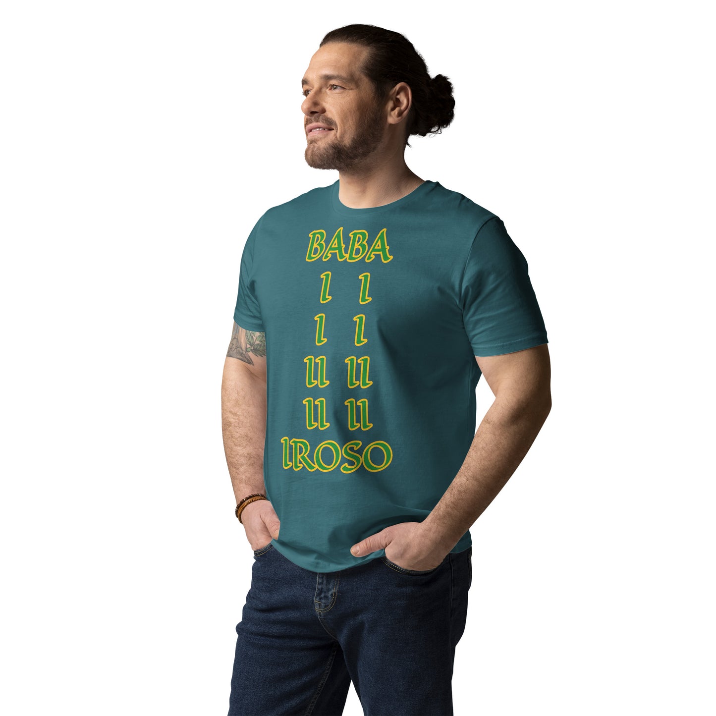 Baba Iroso Lucumi Unisex organic cotton t-shirt