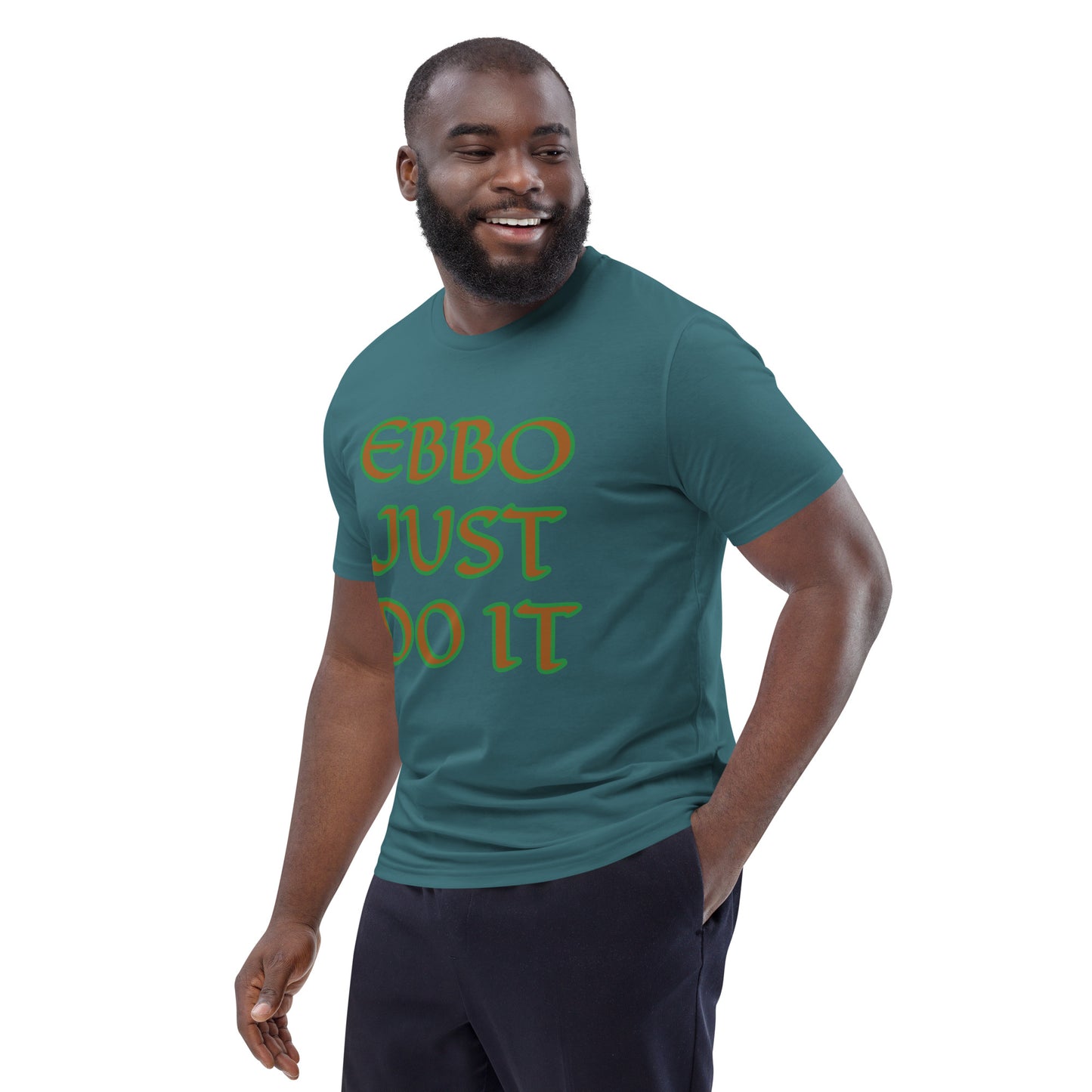 Ebbo Just Do It Isese reverse Unisex organic cotton t-shirt