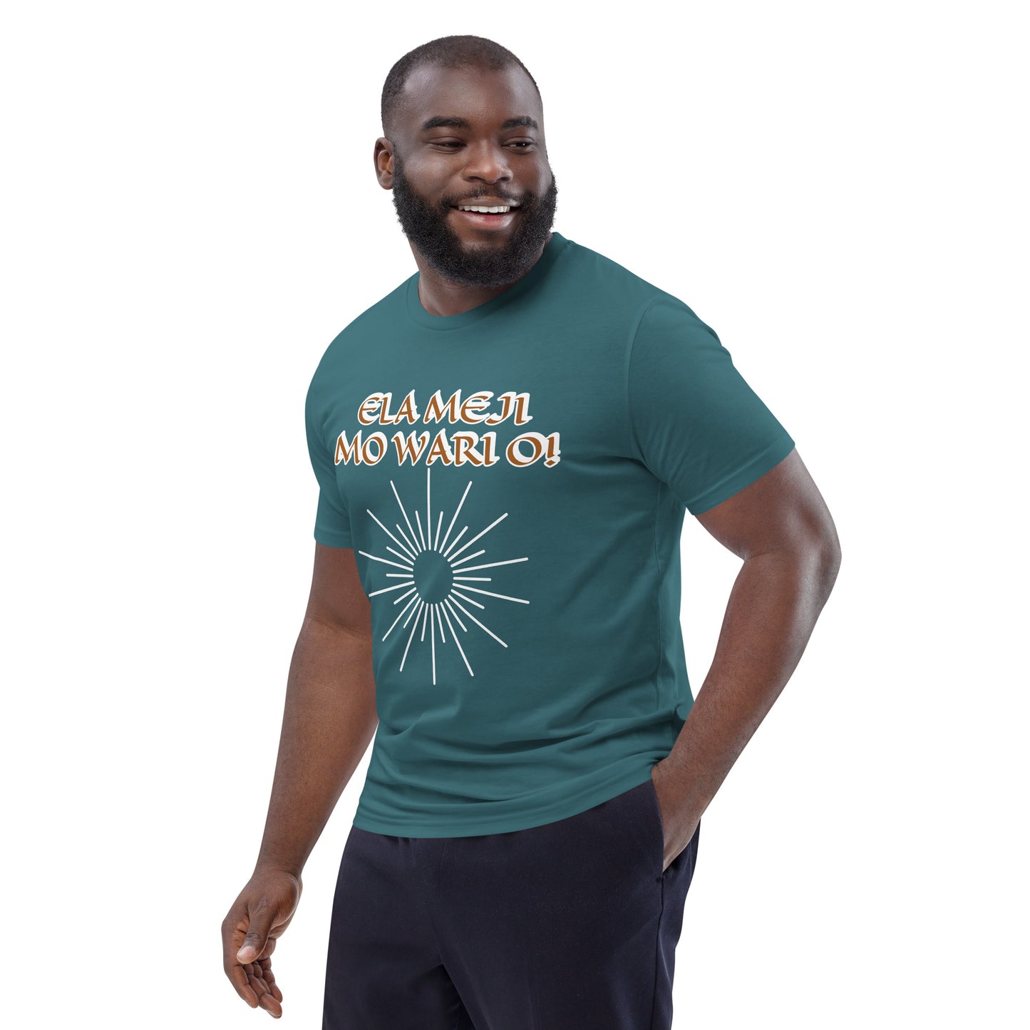 ELA Meji Reverse Unisex organic cotton t-shirt