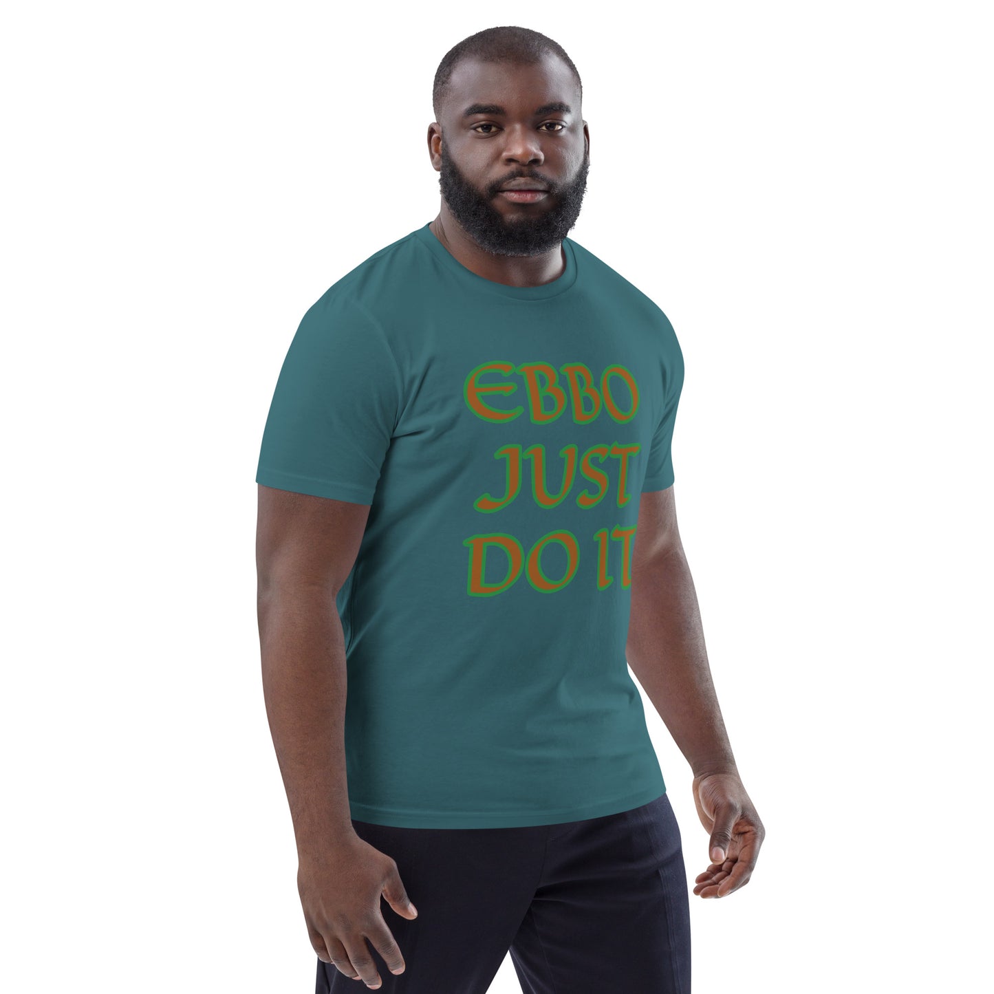 Ebbo Just Do It Isese reverse Unisex organic cotton t-shirt