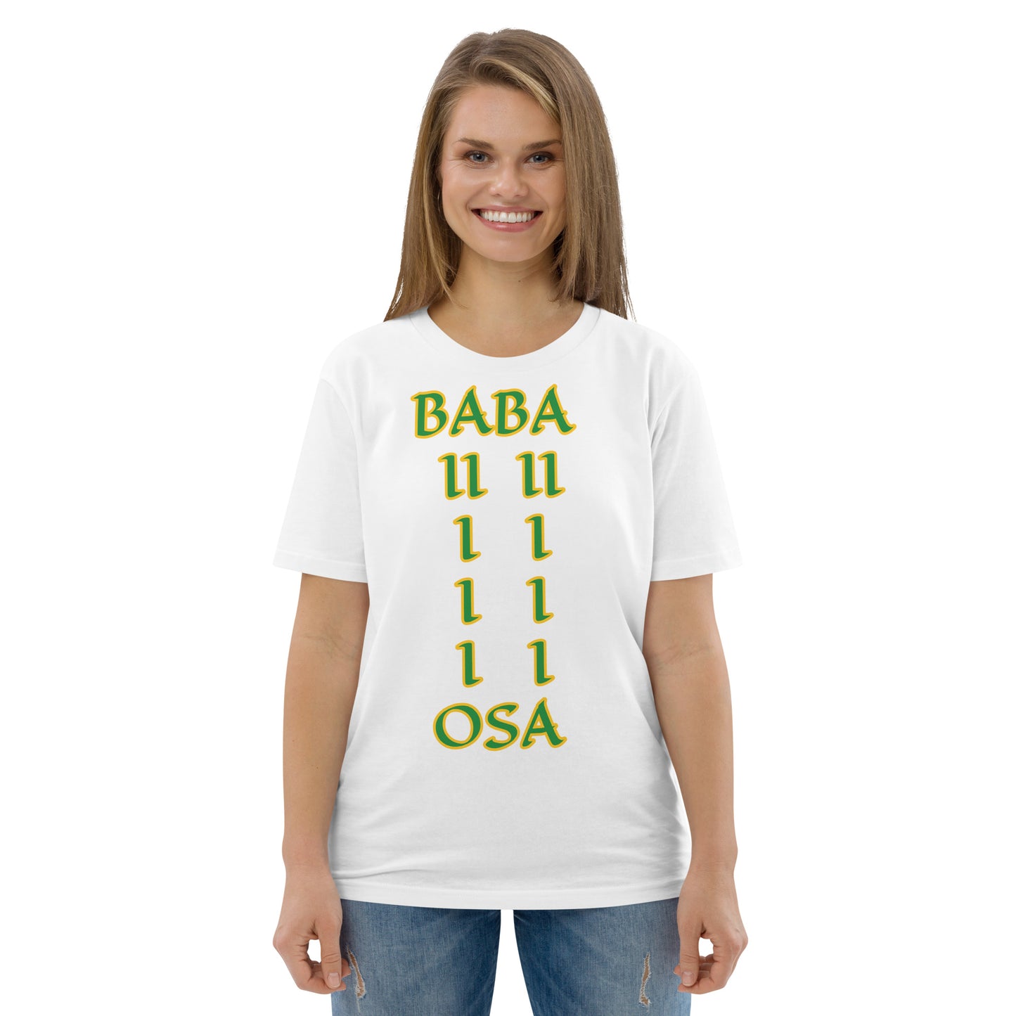 Baba Osa Lucumi Unisex organic cotton t-shirt