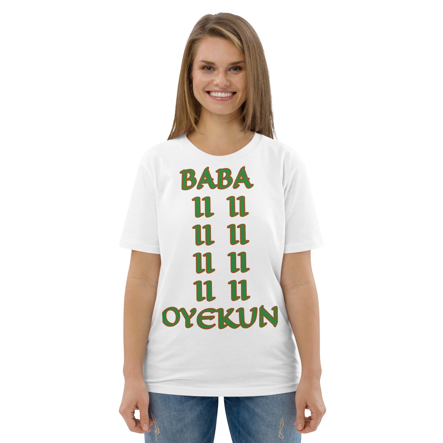 Baba Oyekun Isese Unisex organic cotton t-shirt