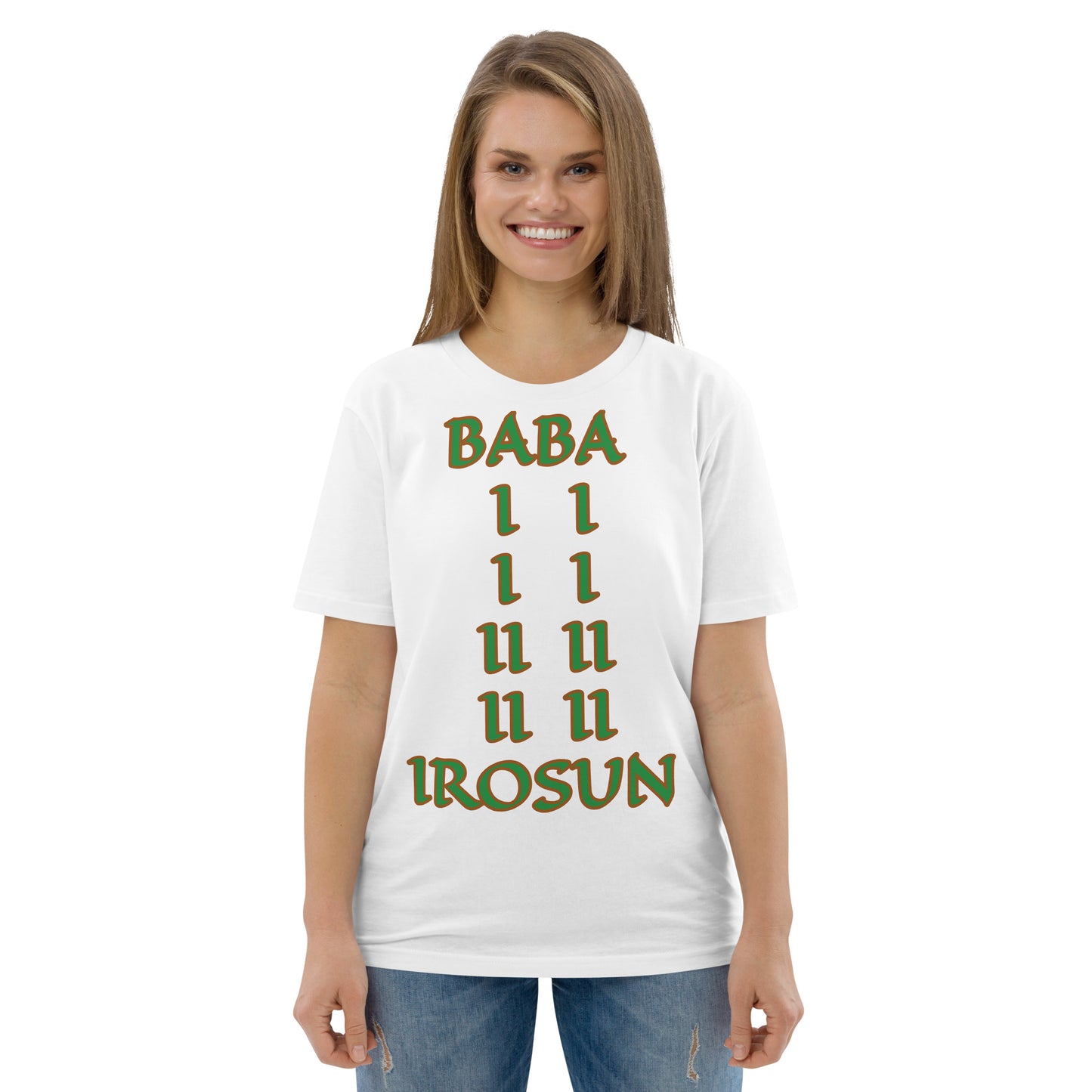 Baba Irosun Isese Unisex organic cotton t-shirt