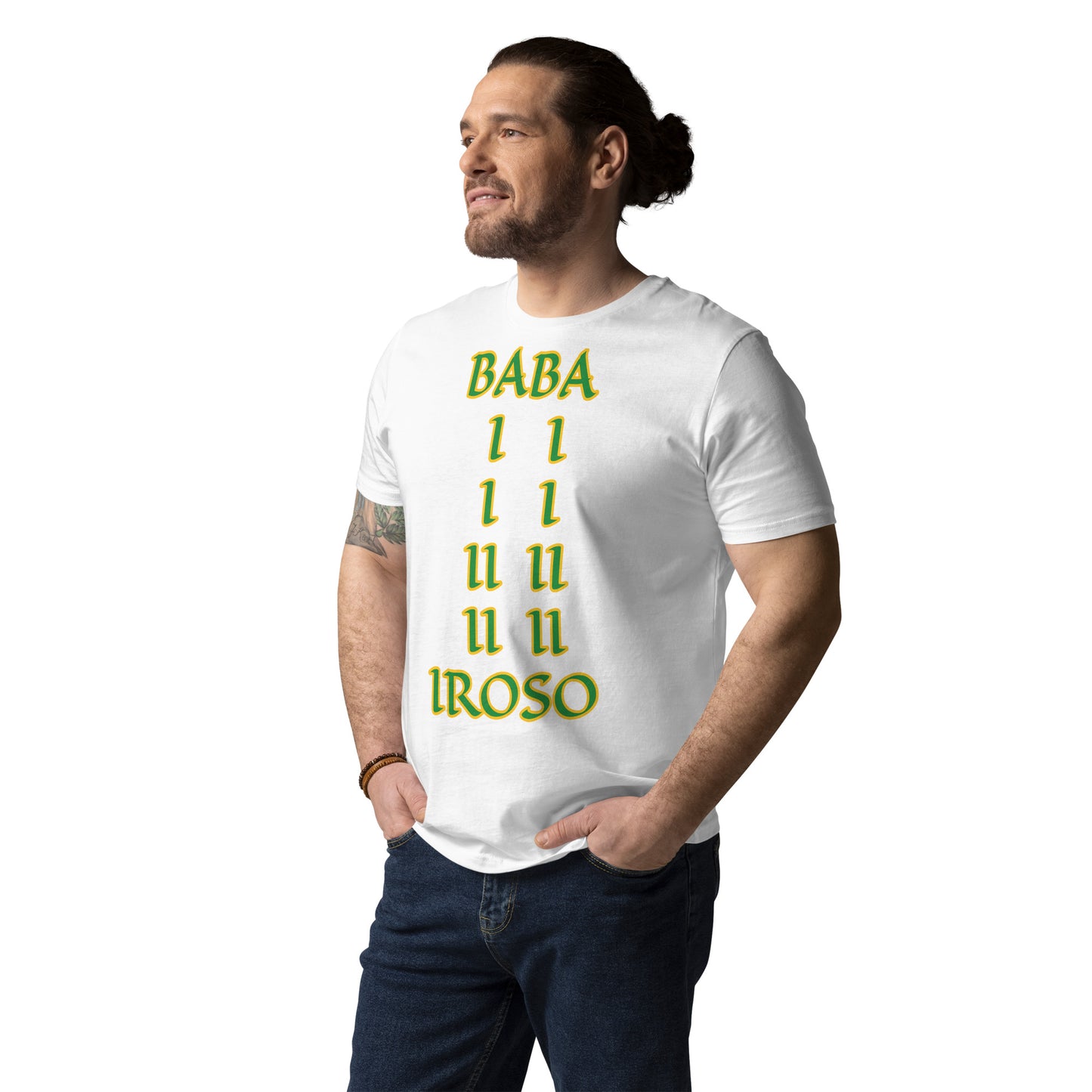 Baba Iroso Lucumi Unisex organic cotton t-shirt