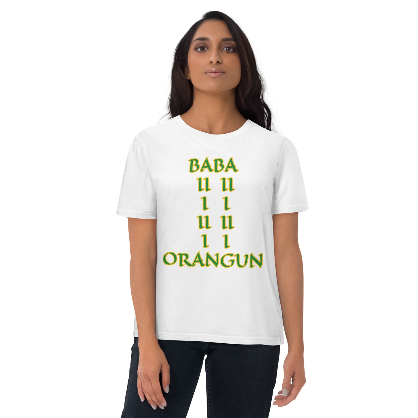 Baba Orangun Lucumi Unisex organic cotton t-shirt