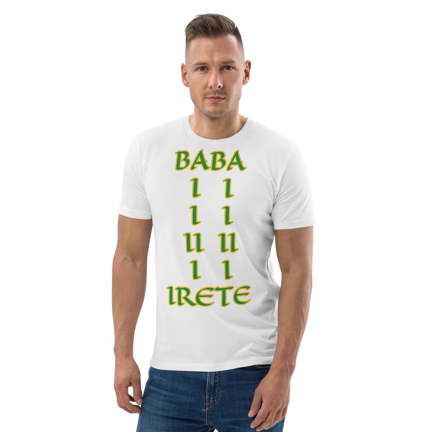 Baba Irete Lucumi Unisex organic cotton t-shirt