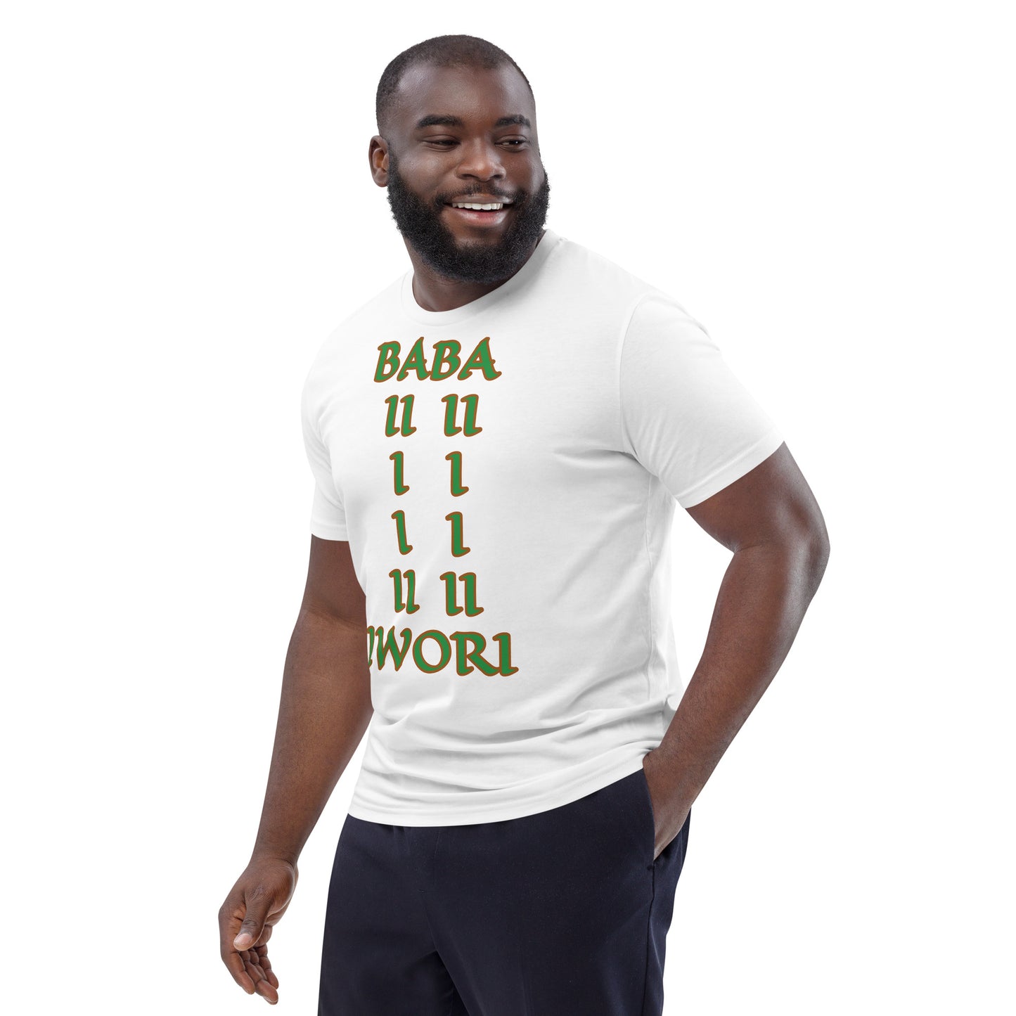 Baba Iwori Isese Unisex organic cotton t-shirt