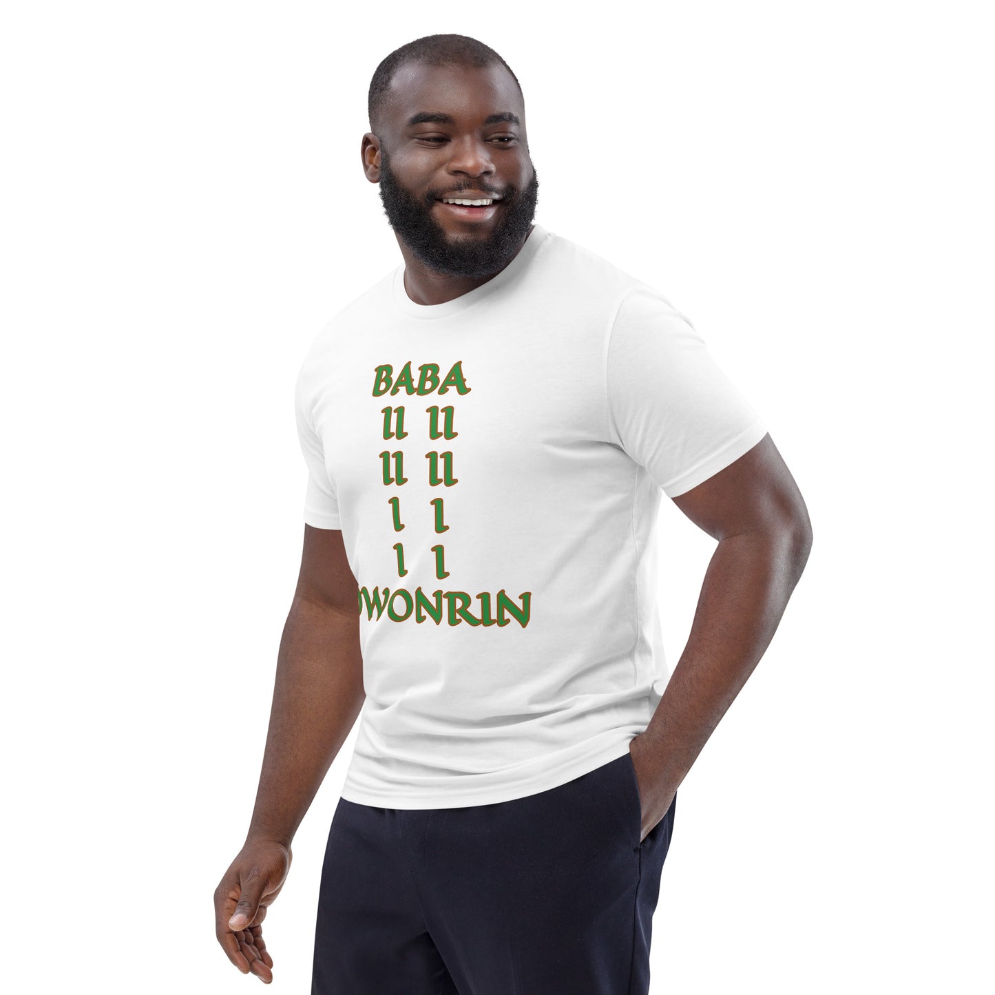 Baba Owonrin Isese Unisex organic cotton t-shirt