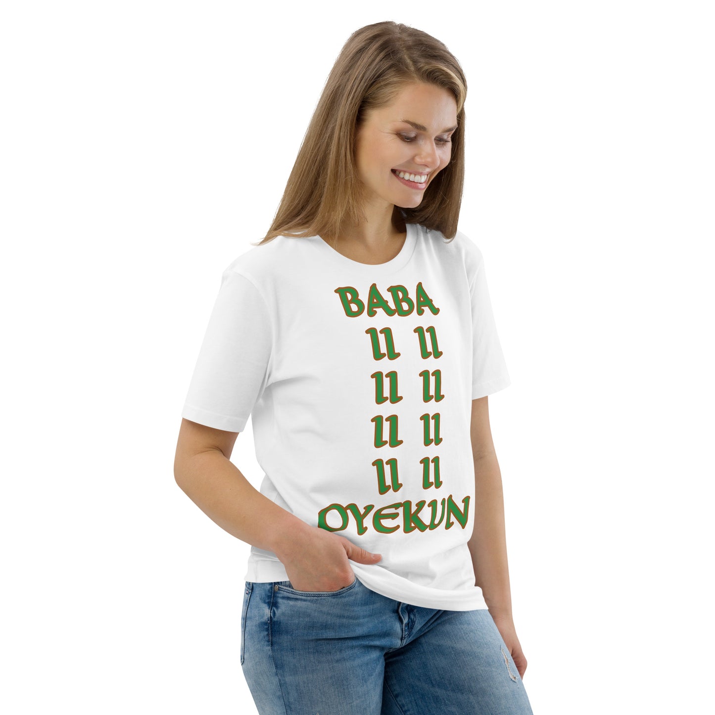 Baba Oyekun Isese Unisex organic cotton t-shirt