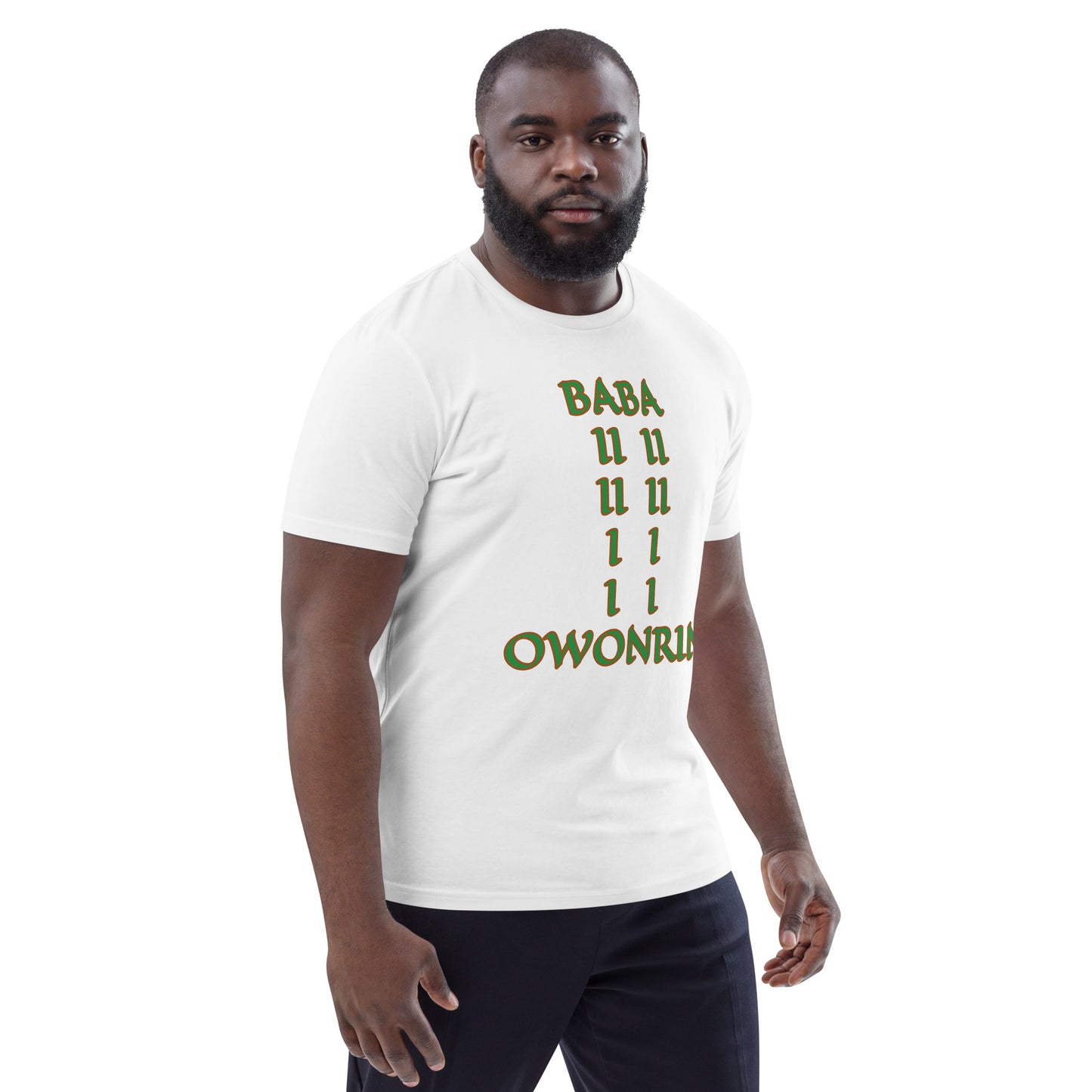 Baba Owonrin Isese Unisex organic cotton t-shirt