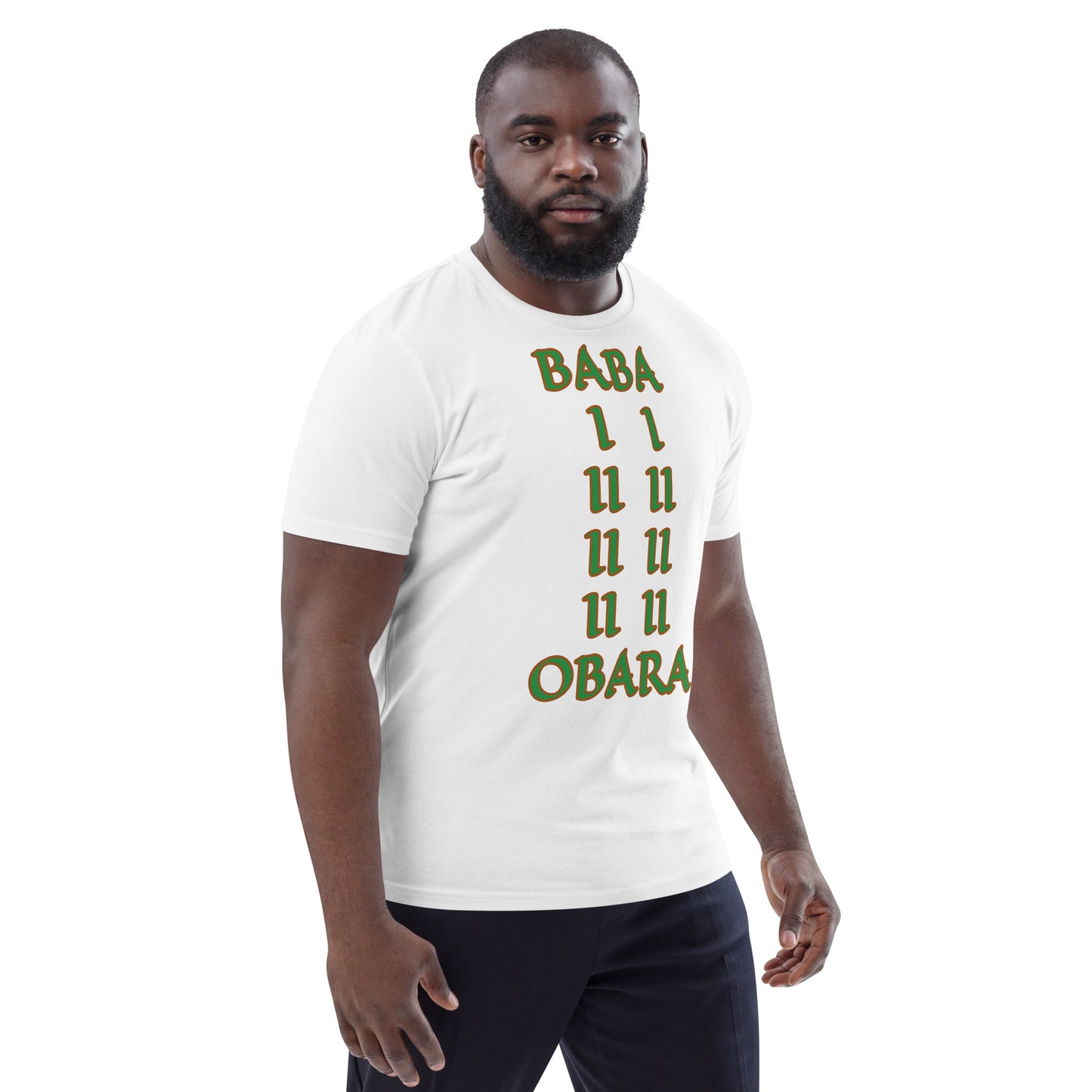 Baba Obara Isese Unisex organic cotton t-shirt