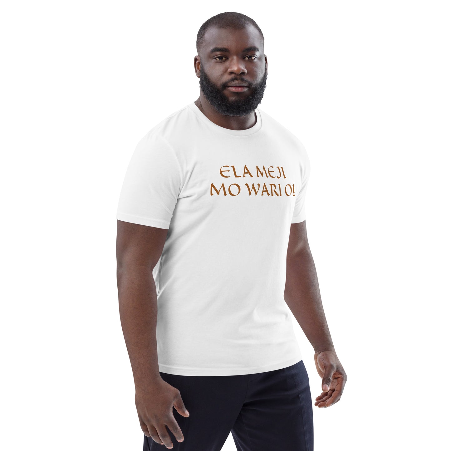 ELA Meji Reverse Unisex organic cotton t-shirt