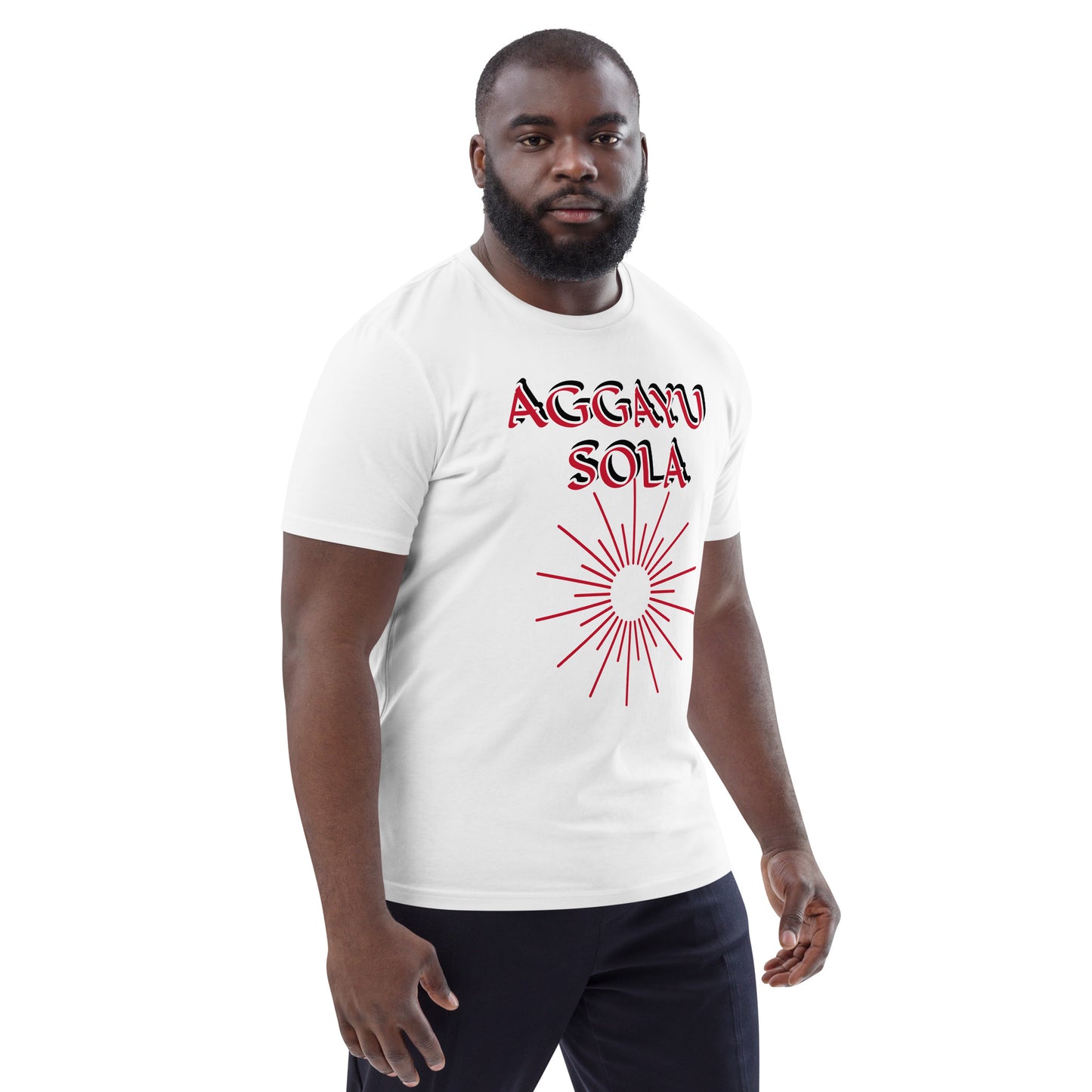 Aggayu Sola 1 Unisex organic cotton t-shirt