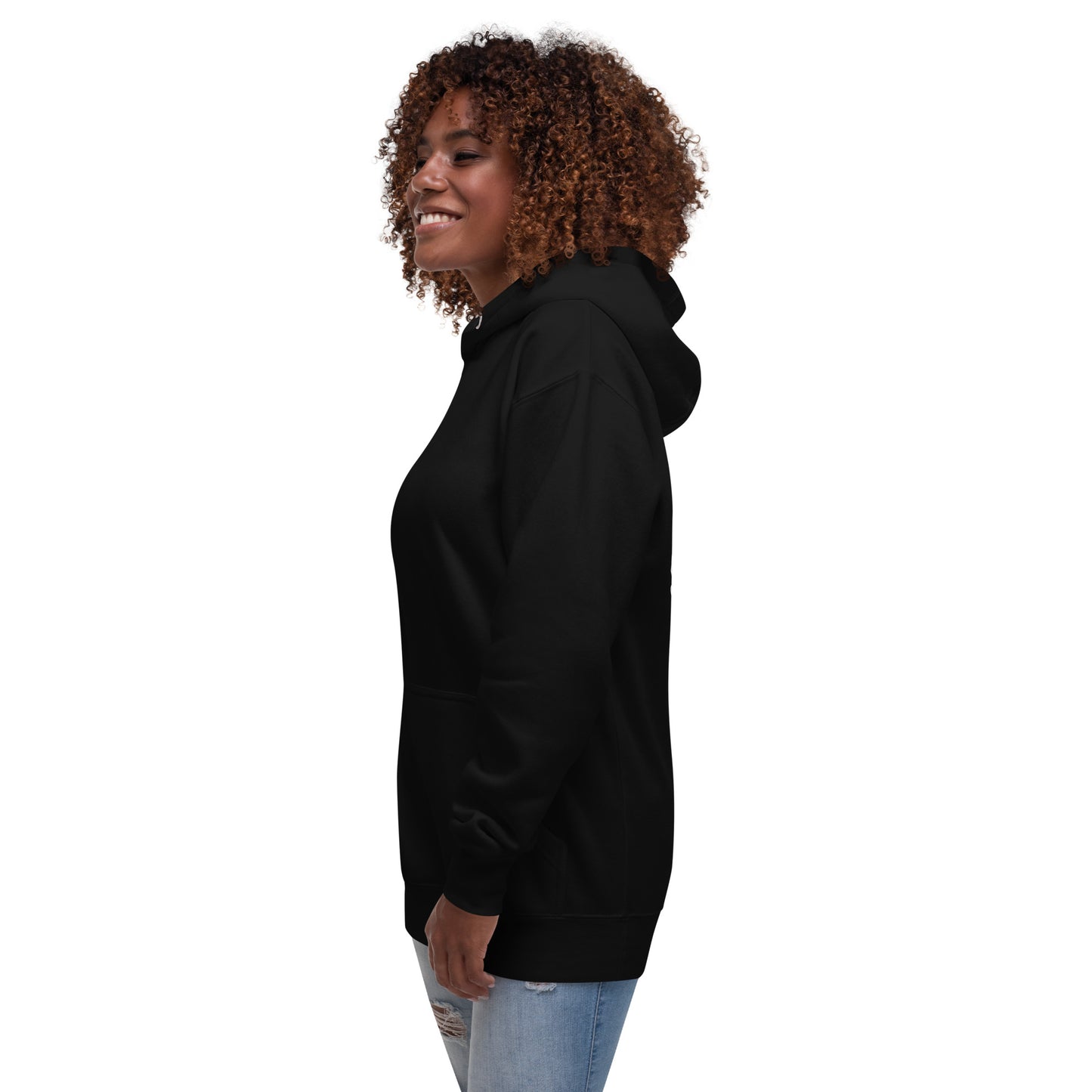 Egbe Iré ÀWO Signature Logo 6 Ifa Lucumi ÌYANIFÁ Embroidered Unisex Hoodie