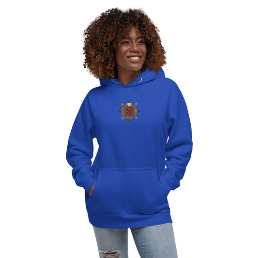 Egbe IRÉ ÀWO Signature Logo 6 ÌYANIFÁ Embroidered Unisex Hoodie