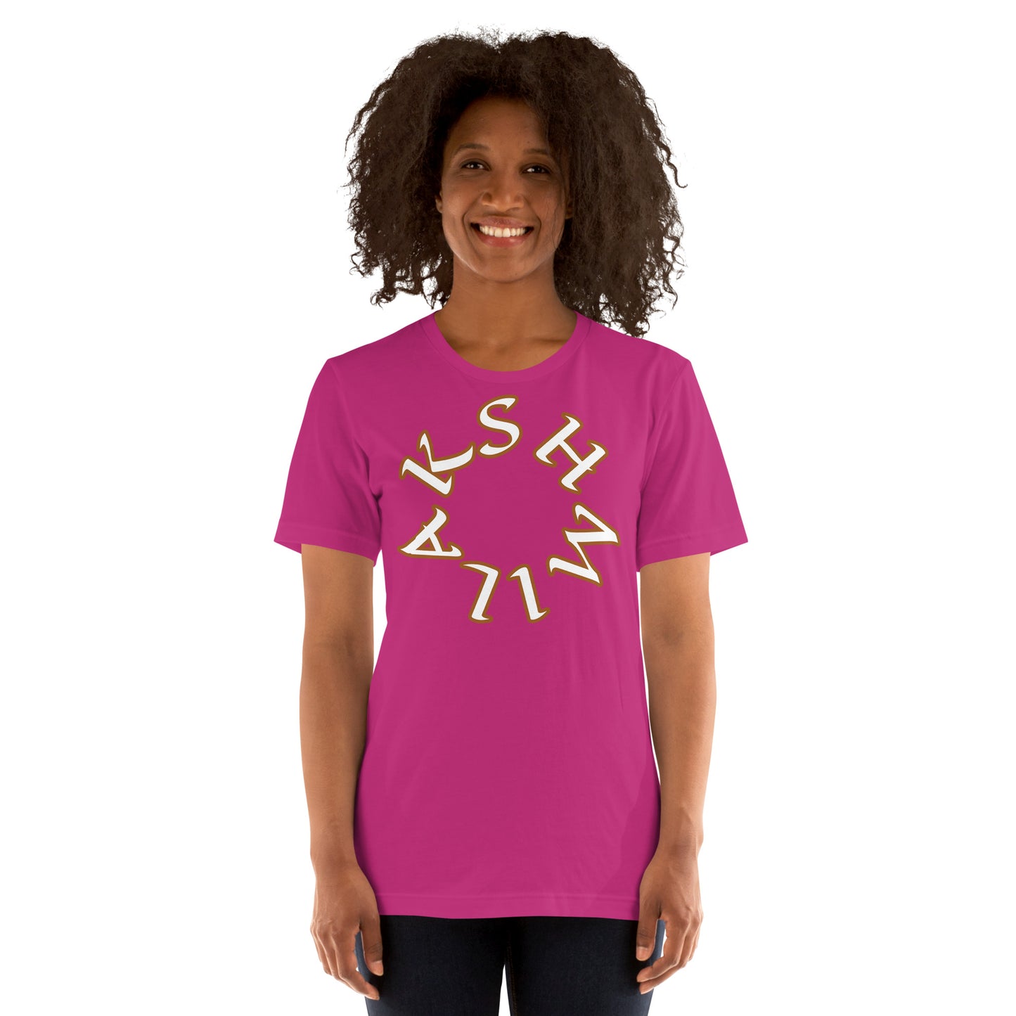 Lakshmi scrambled Unisex t-shirt