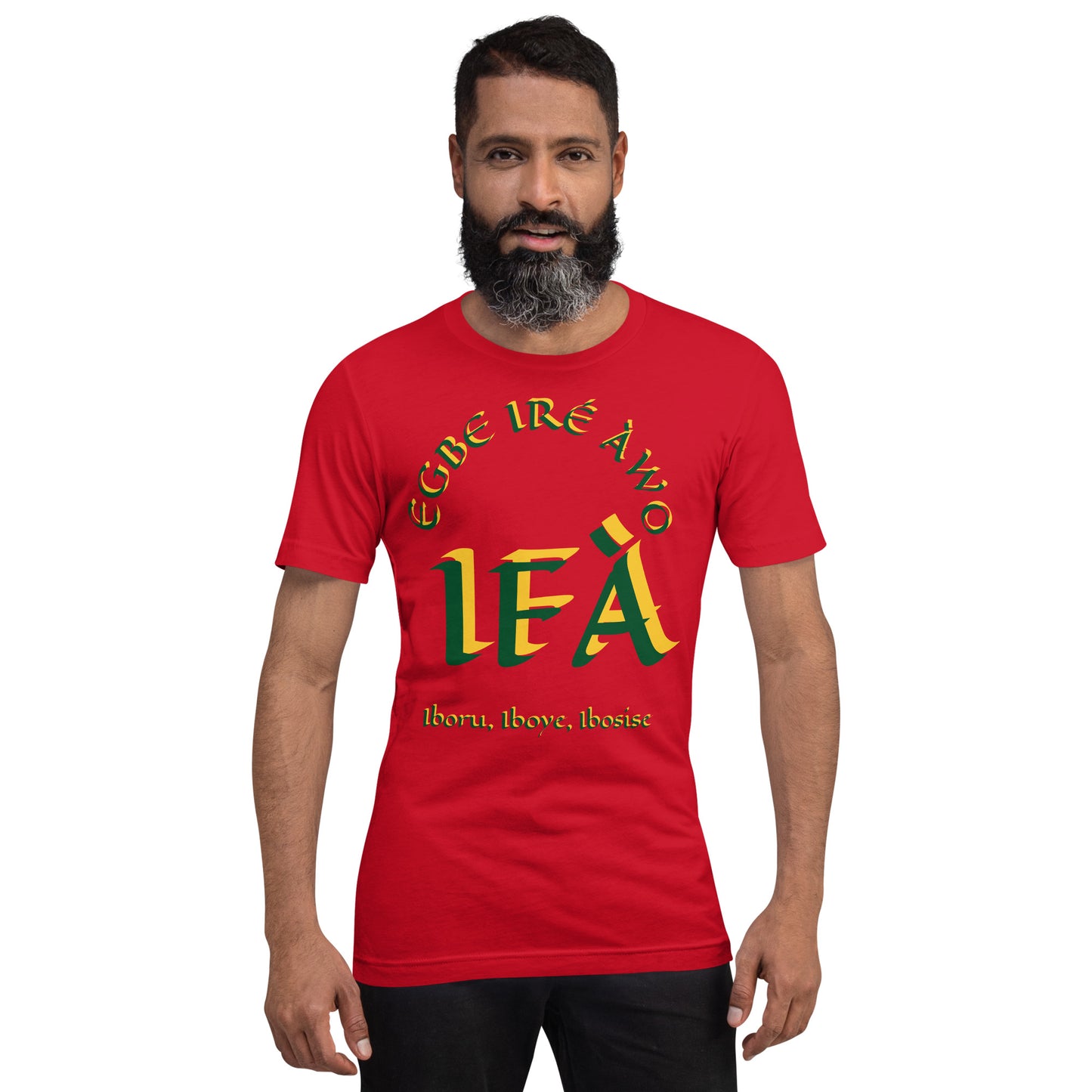 Egbe Ire Awo IFA Lucumi Unisex t-shirt