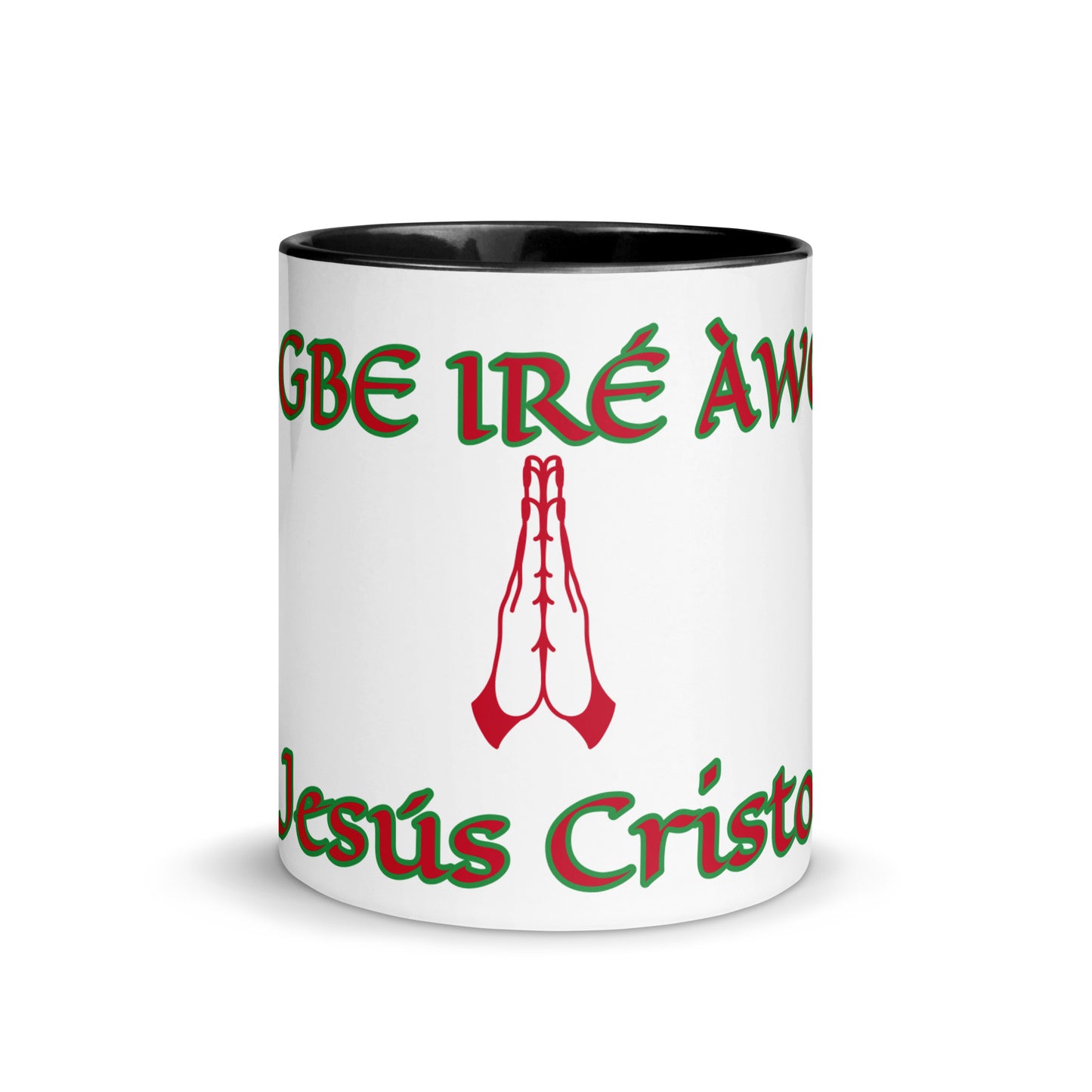 Egbe Jesús Cristo 1 White Mug with Color Inside