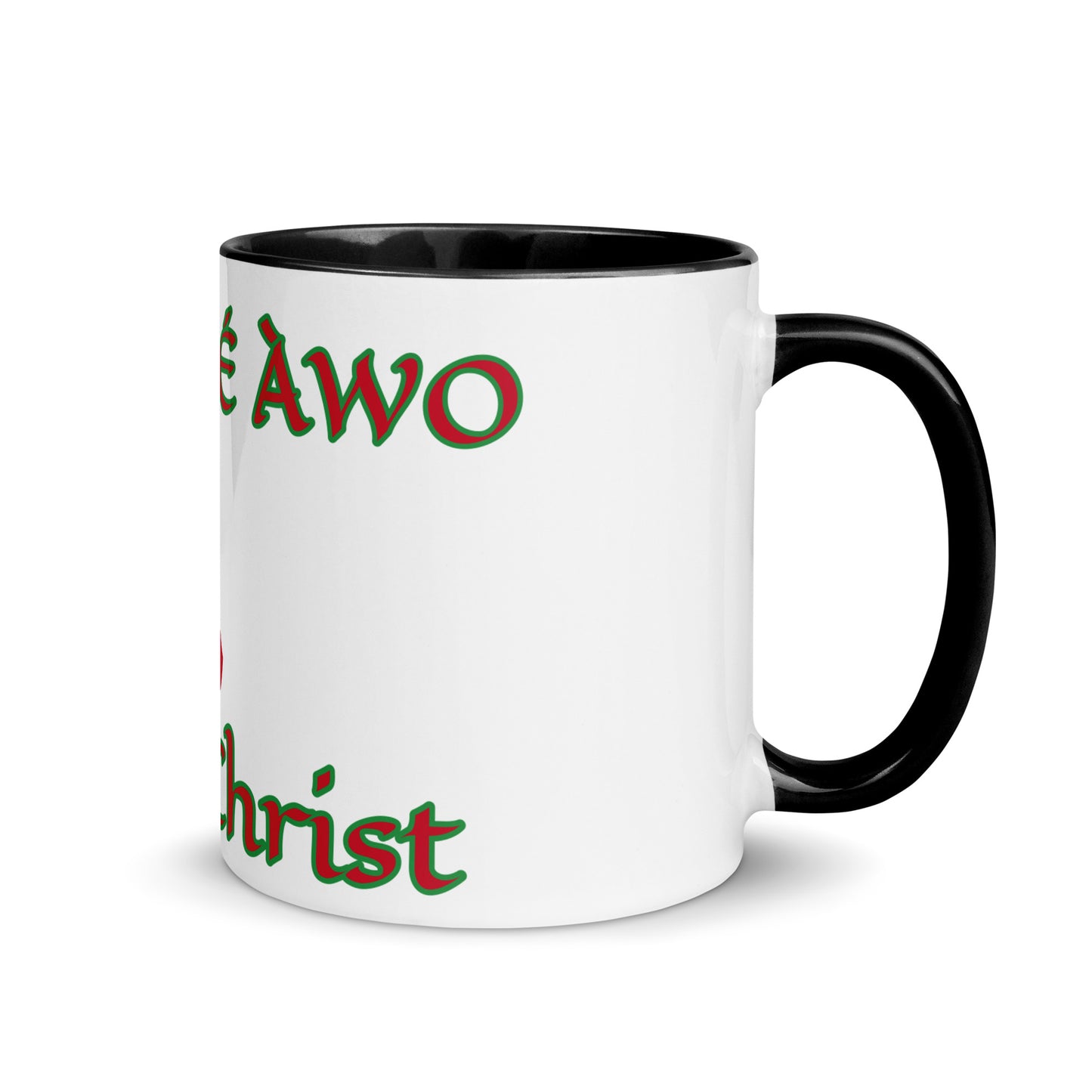 Egbe Jesus Christ 1 white Mug with Color Inside