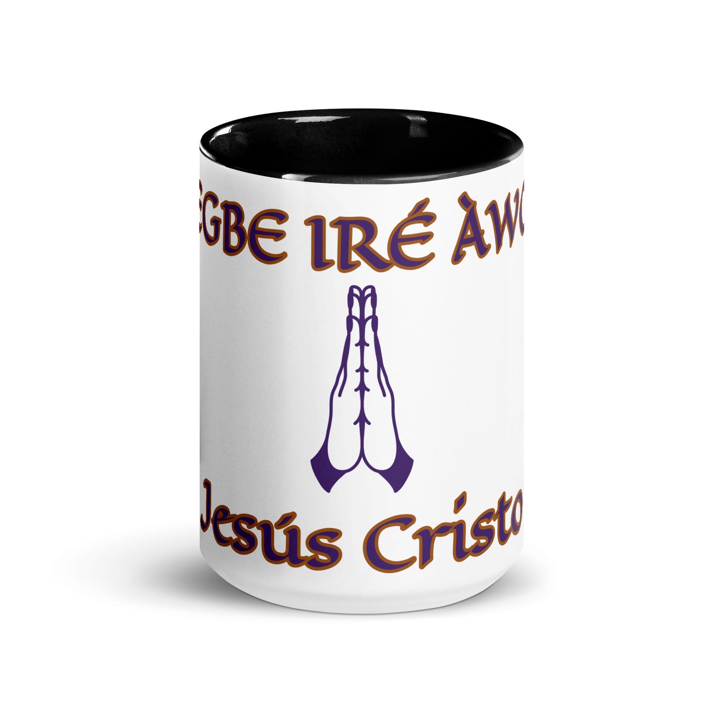 Egbe Jesús Cristo 2 White Mug with Color Inside