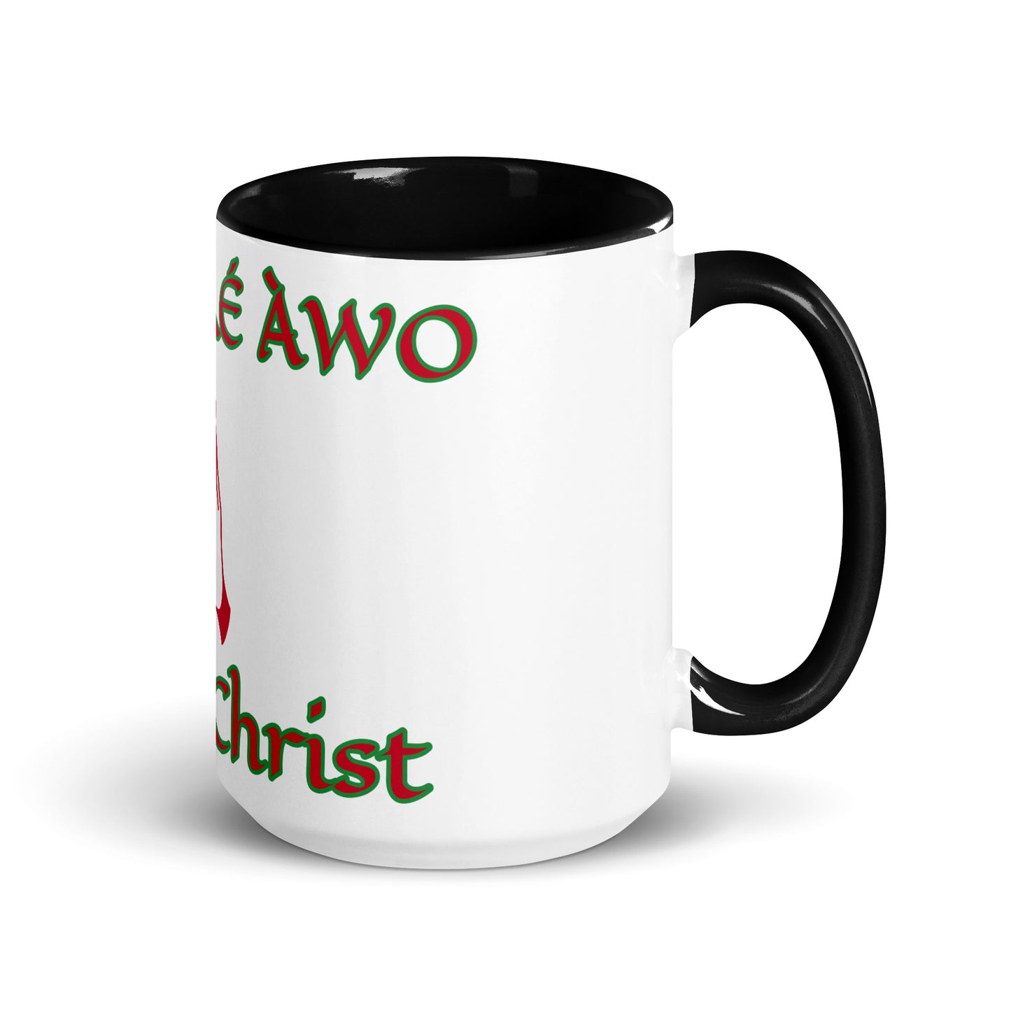 Egbe Jesus Christ 1 white Mug with Color Inside